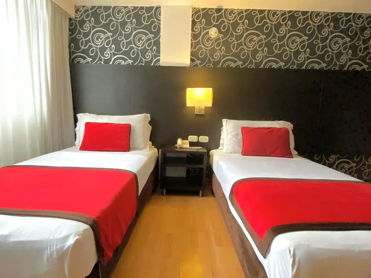 Twin Room in Hospedium Hotel Bogotá Urban Javeriana Twin Room in Hospedium Hotel Bogotá Urban Javeriana