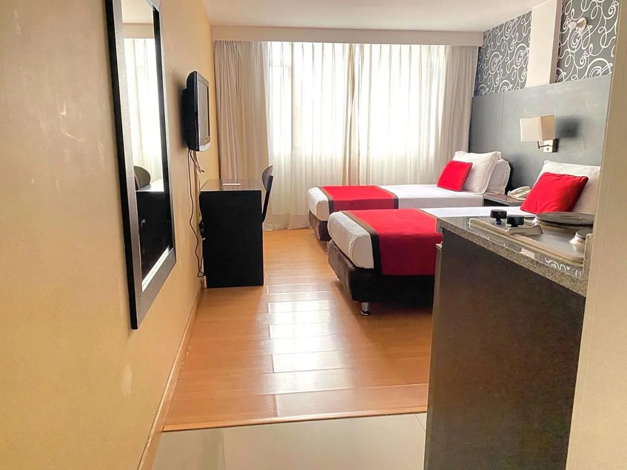 Bed in Hospedium Hotel Bogotá Urban Javeriana