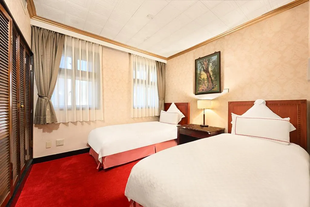 Bed in Alishan Hotel