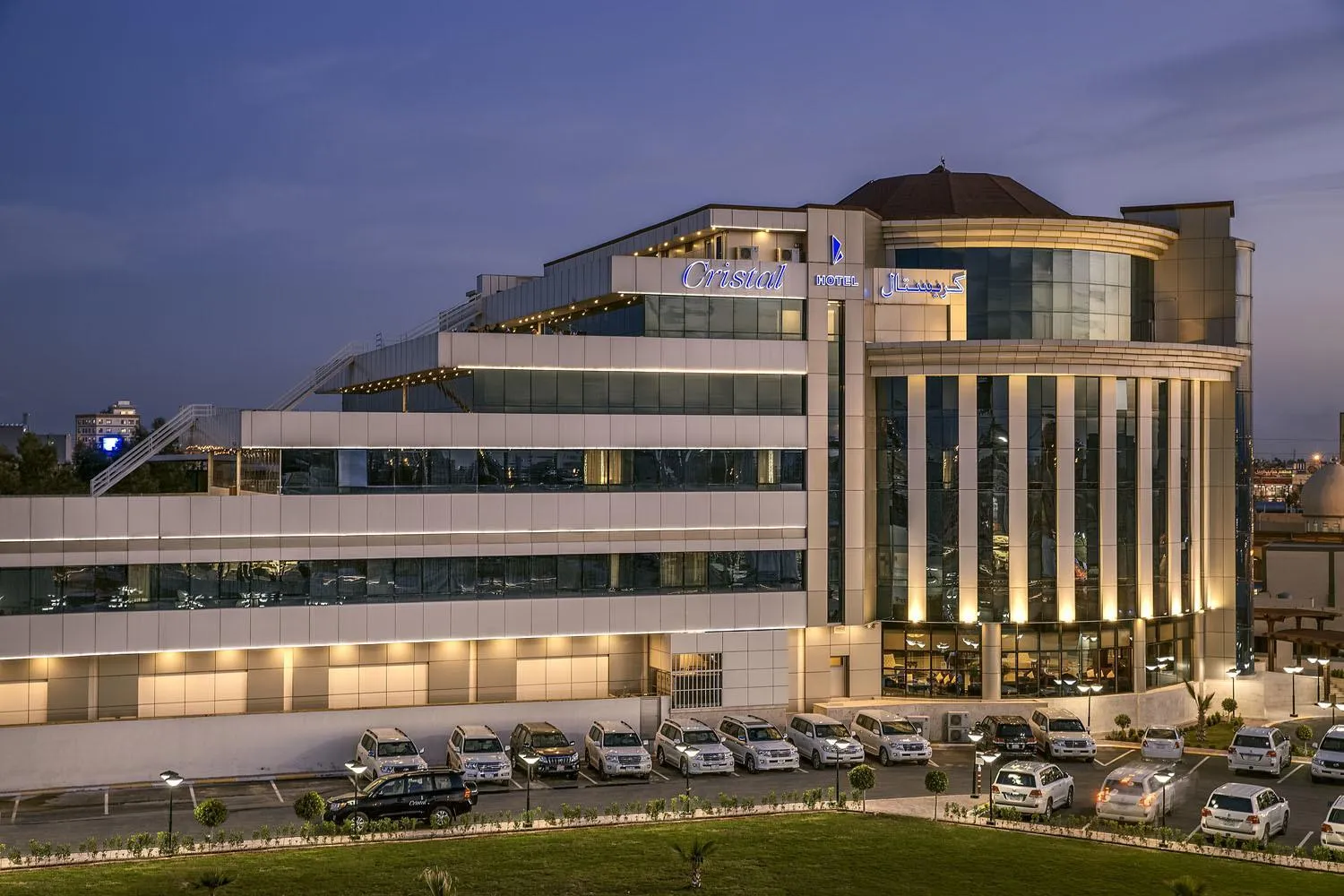 Property building in Cristal Erbil Hotel