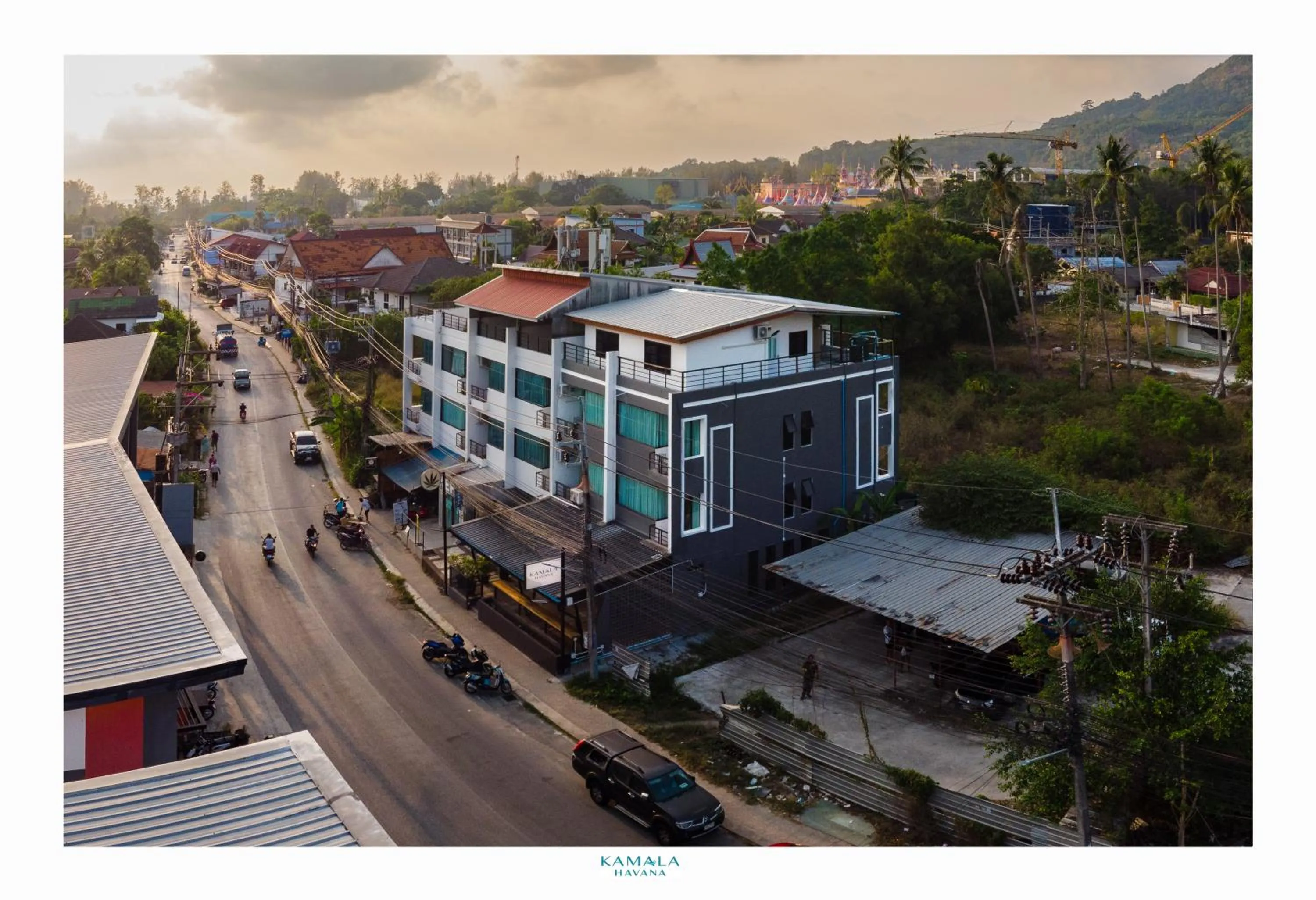 Property building in Kamala Havana Hotel and Cafe