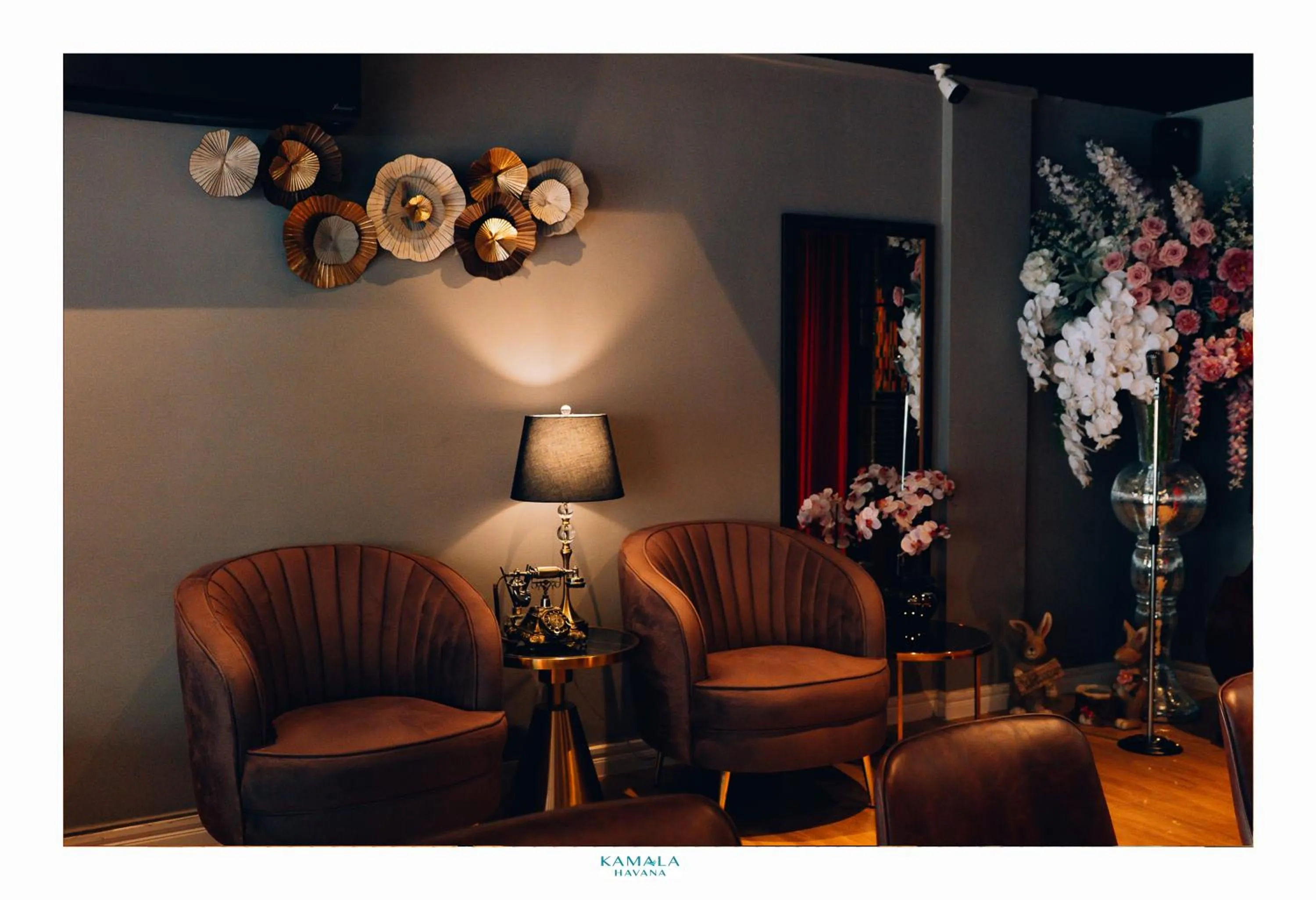 Seating area in Kamala Havana Hotel and Cafe