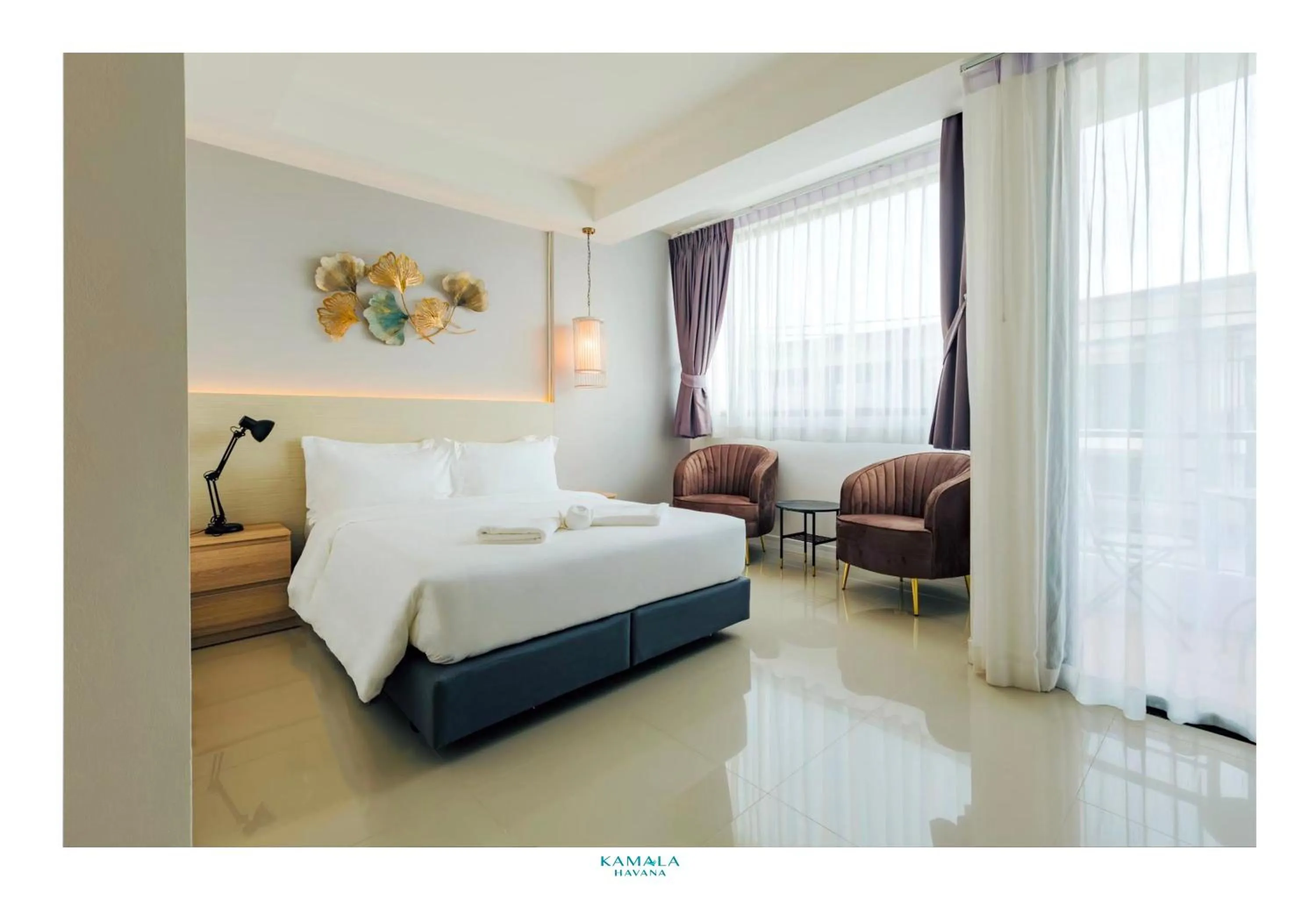 Bedroom, Bed in Kamala Havana Hotel and Cafe