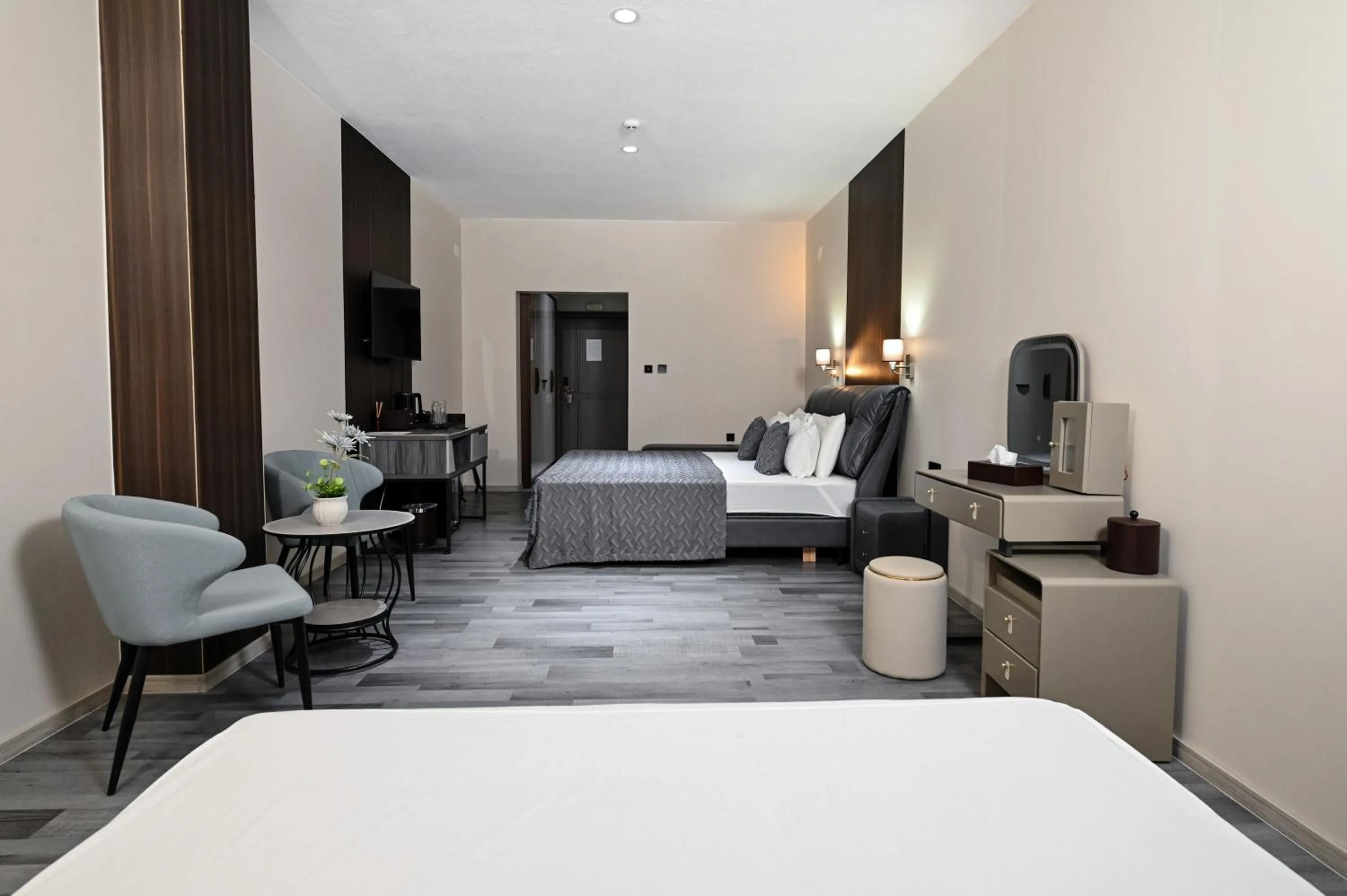 Bed in Grey Star Hotel