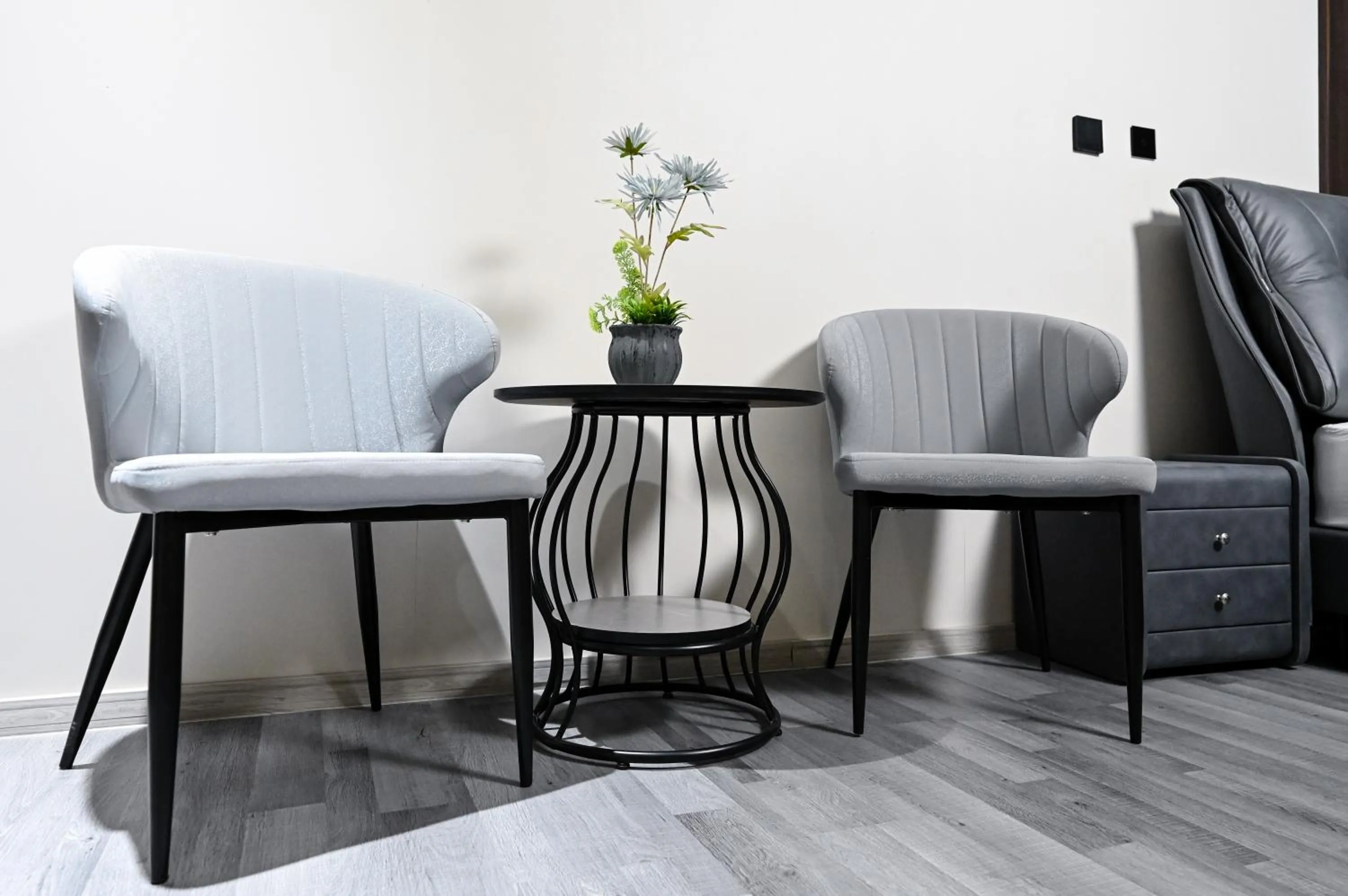 Seating area in Grey Star Hotel