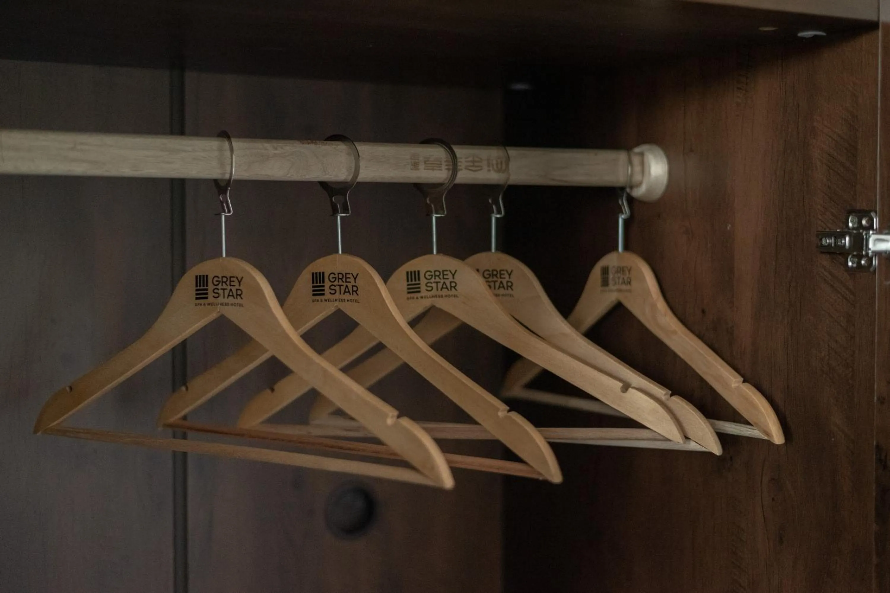wardrobe in Grey Star Hotel