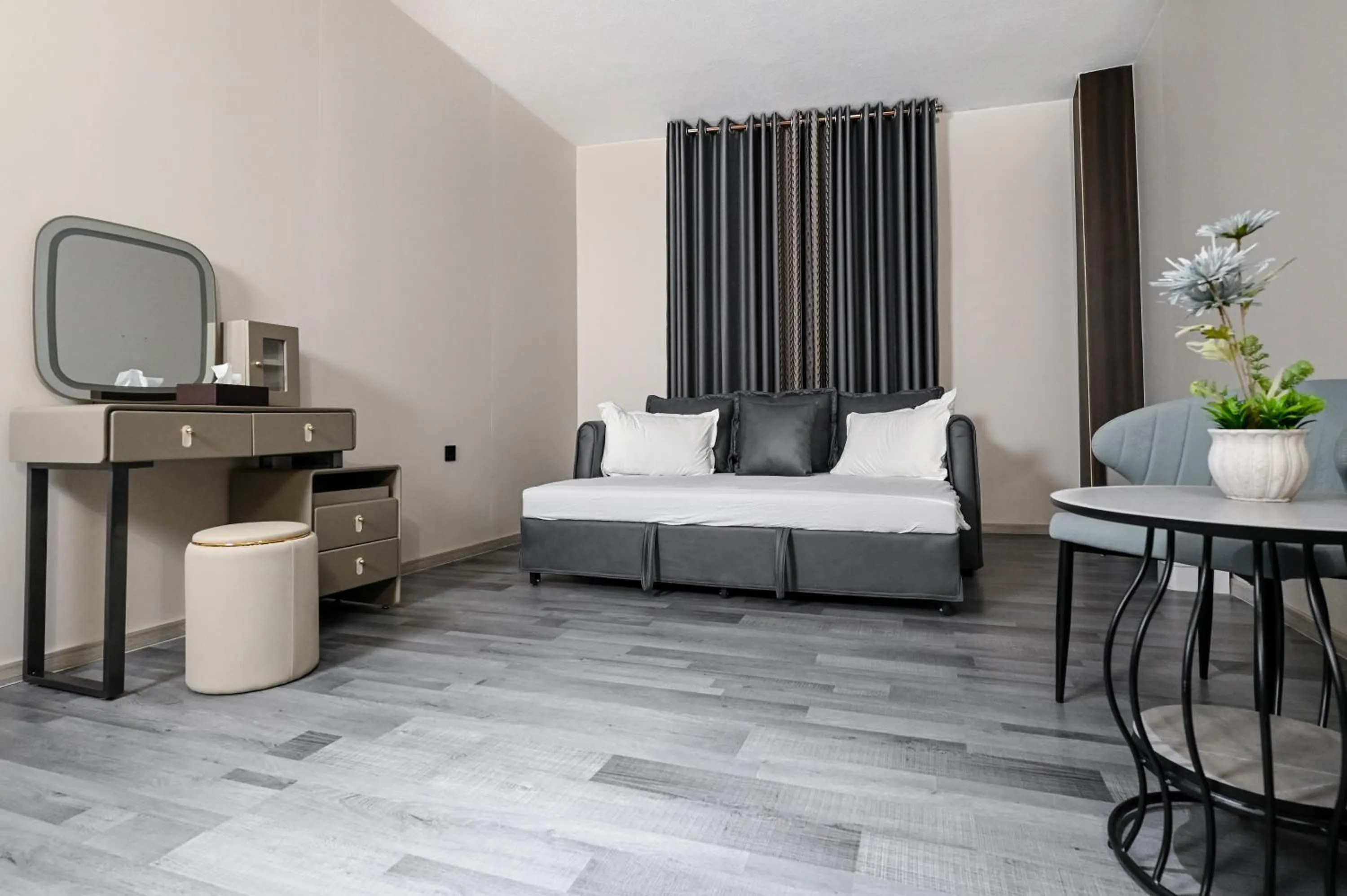 Bed in Grey Star Hotel