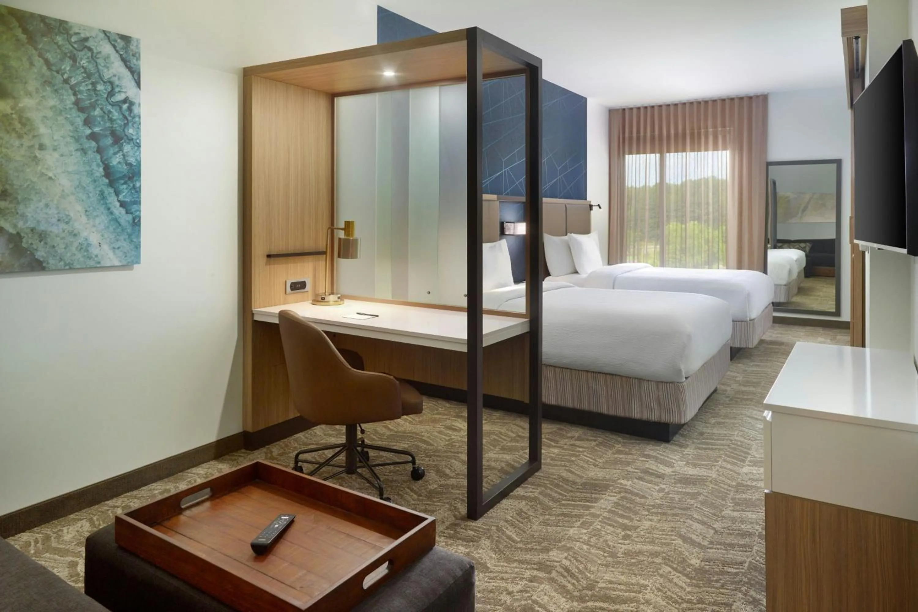 Bedroom, Bed in SpringHill Suites by Marriott Ellijay