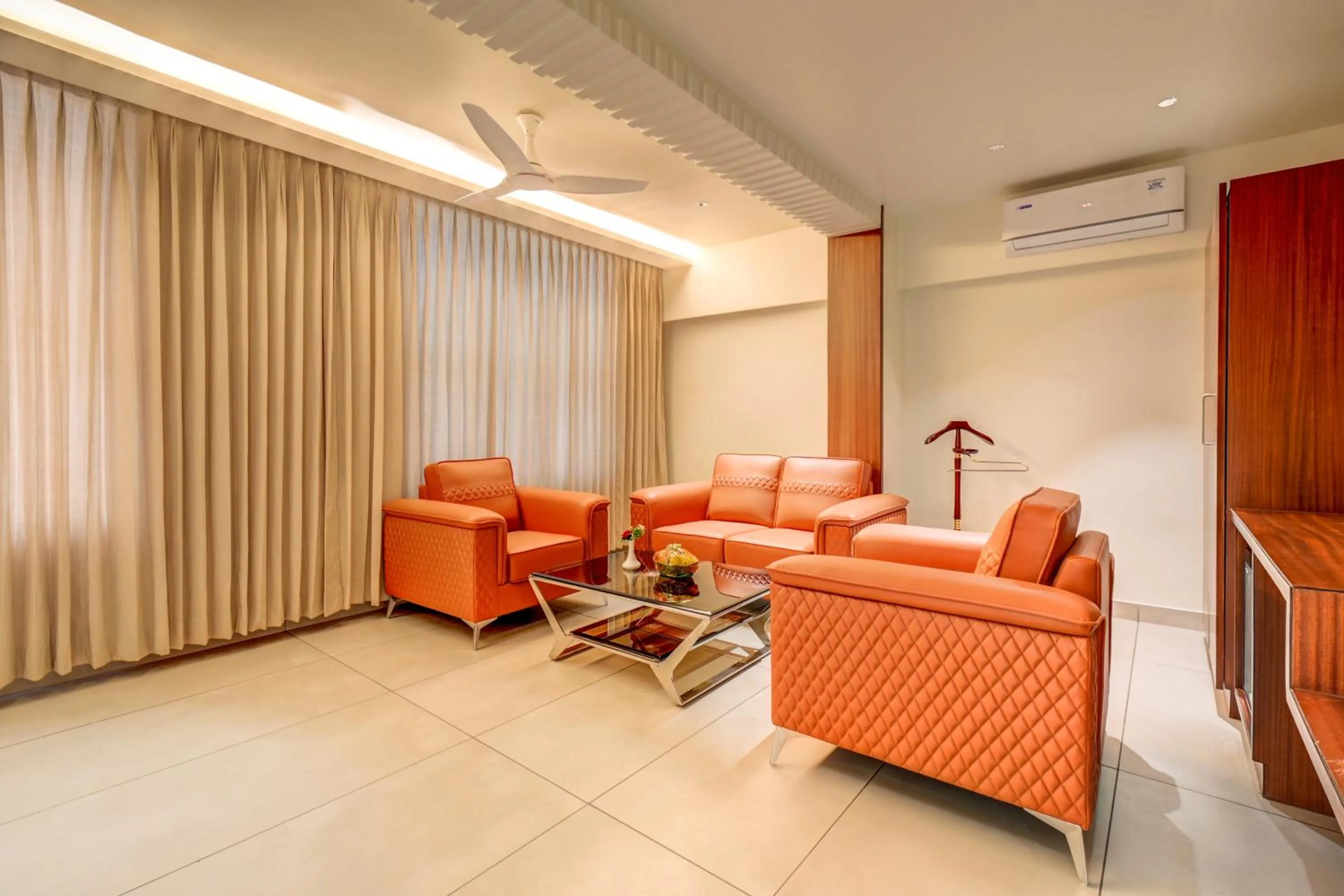 Living room in Hotel Hari Govindas Mysore - Explore the Heart of Mysore