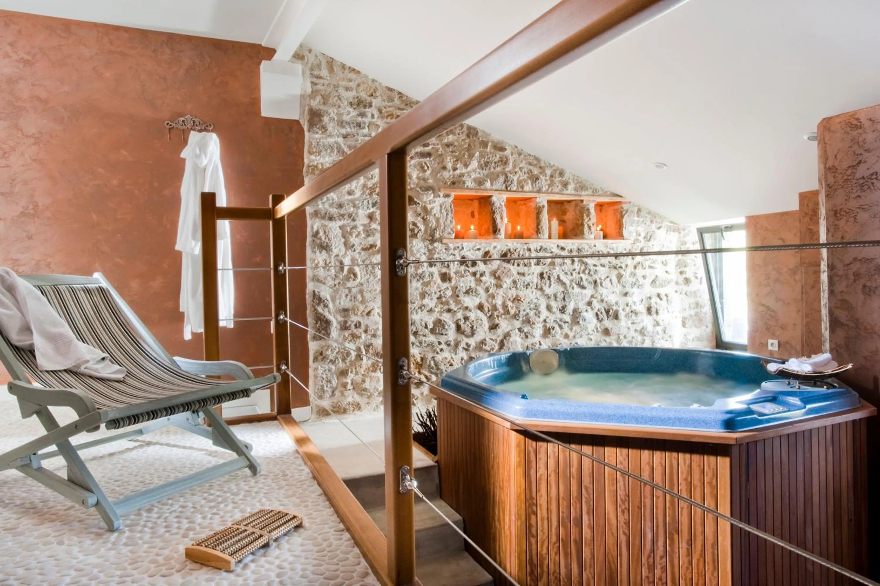Spa and wellness centre/facilities in La Villa des Forges