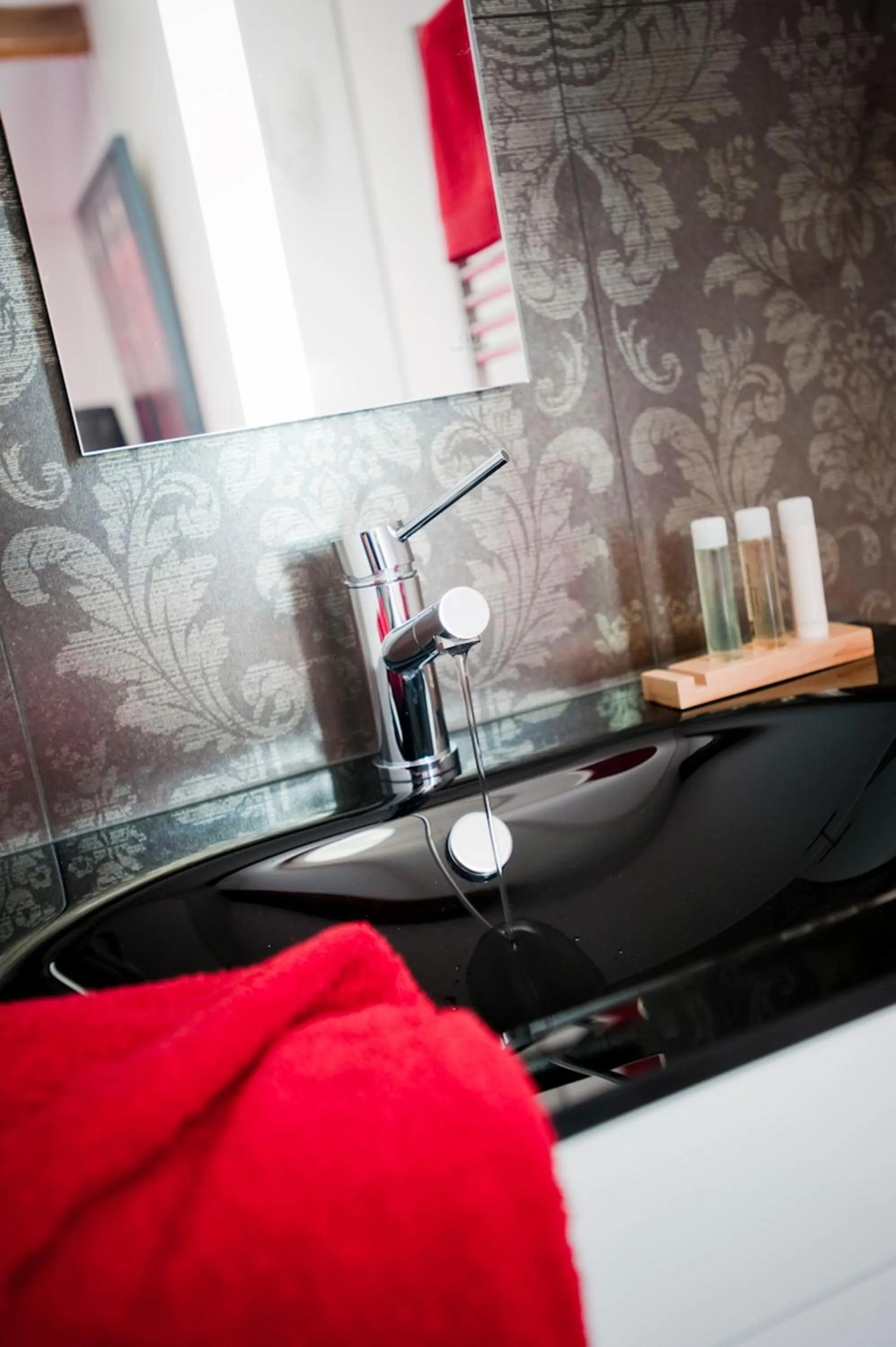 Decorative detail in La Villa des Forges