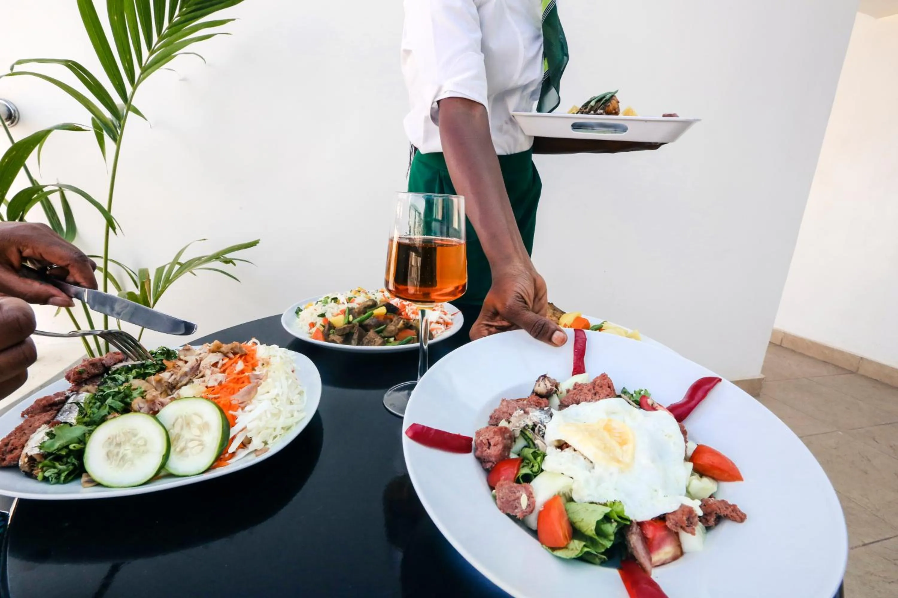 Food in Tranquil Mews Hotel