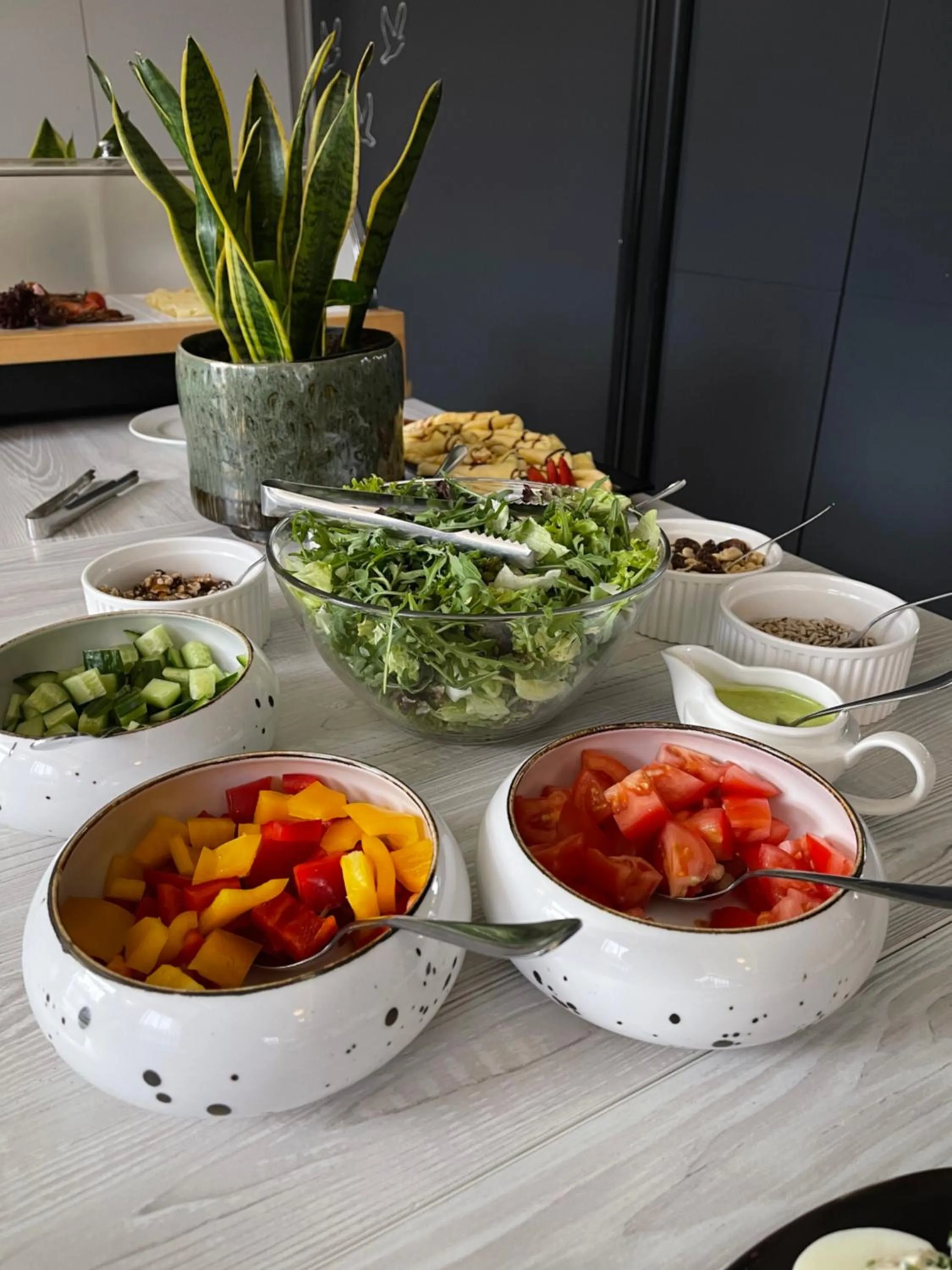 Food in Hotel Garden