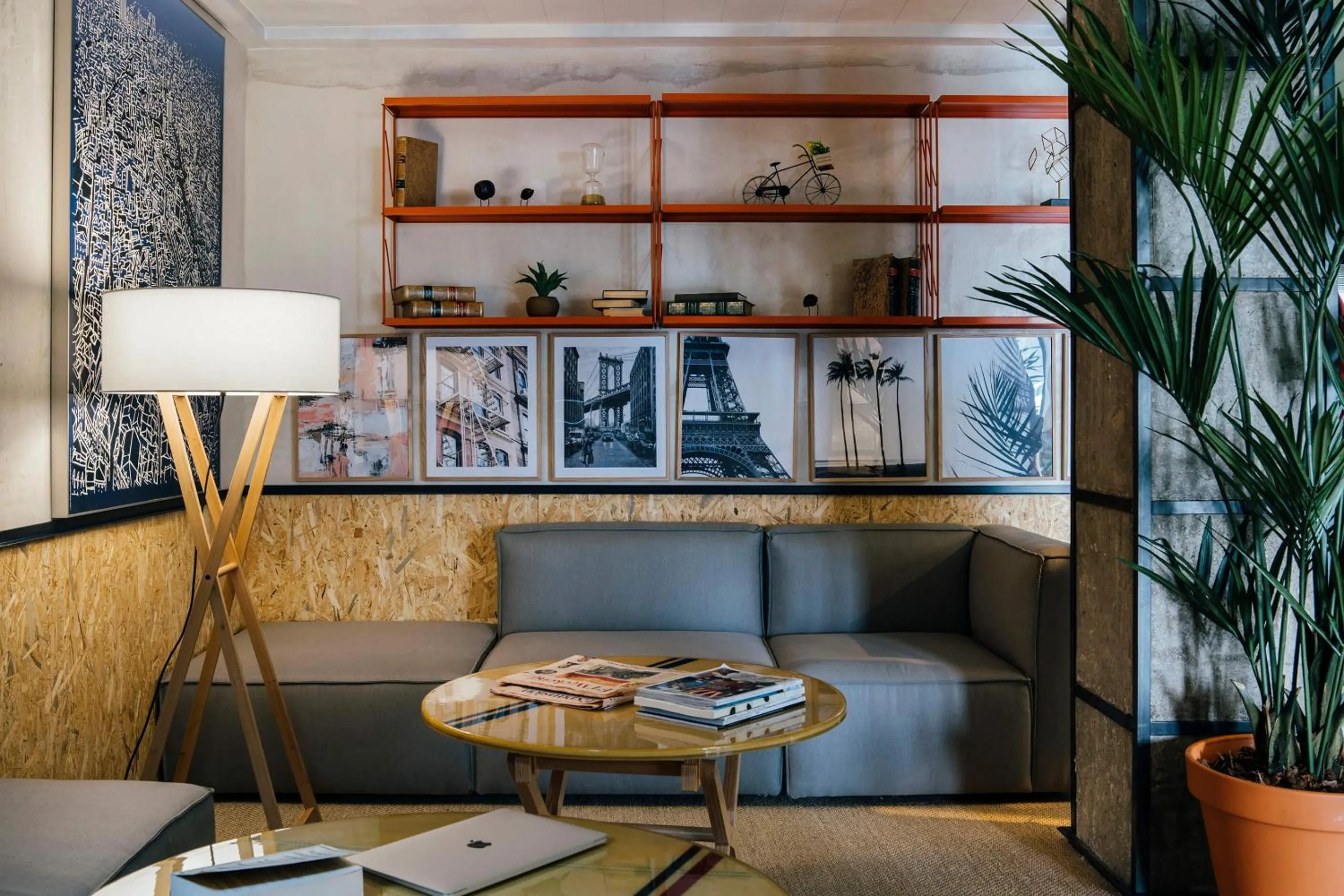 Living room in The Oliver Apartamentos Aravaca
