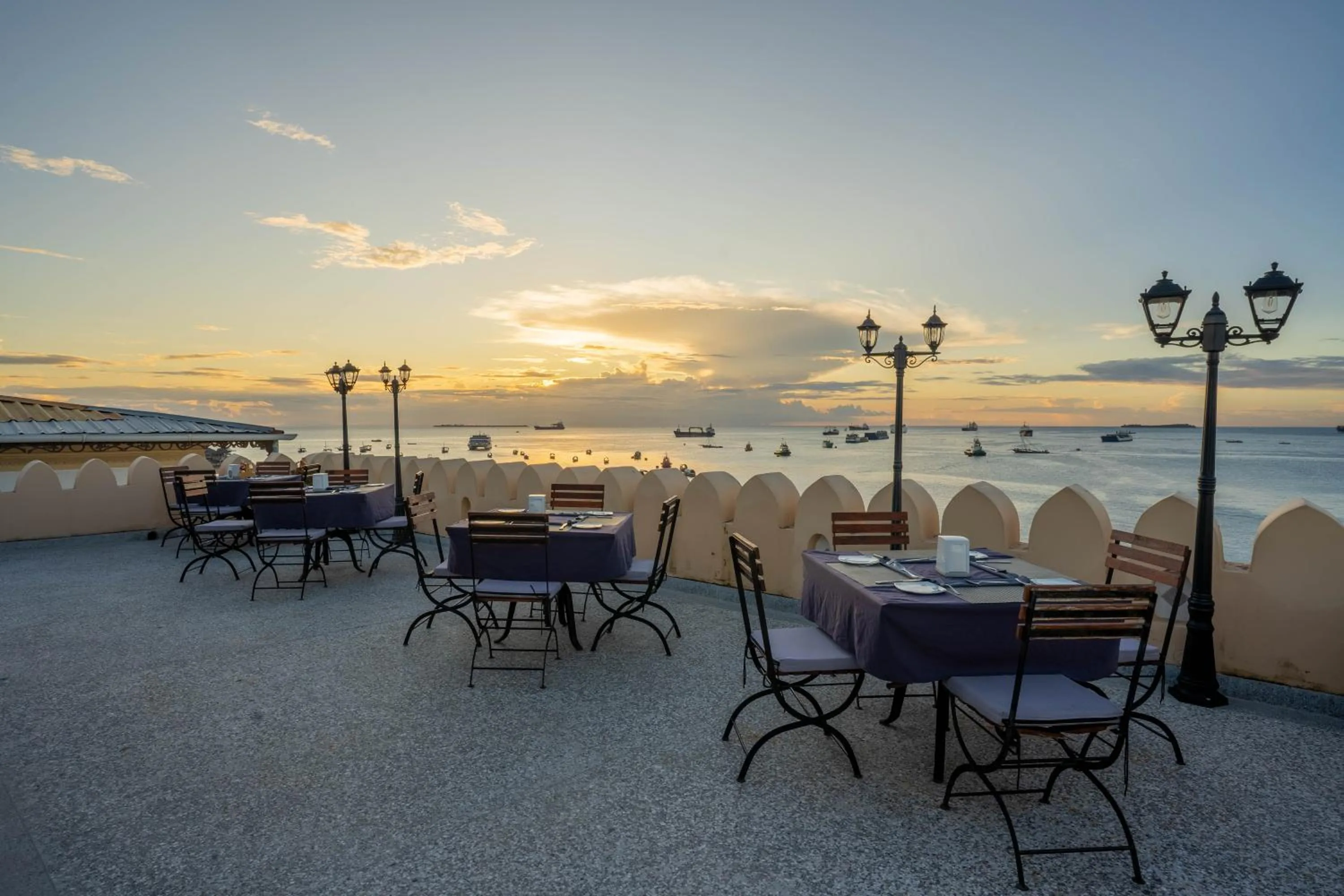 Property building in Mizingani Seafront Hotel