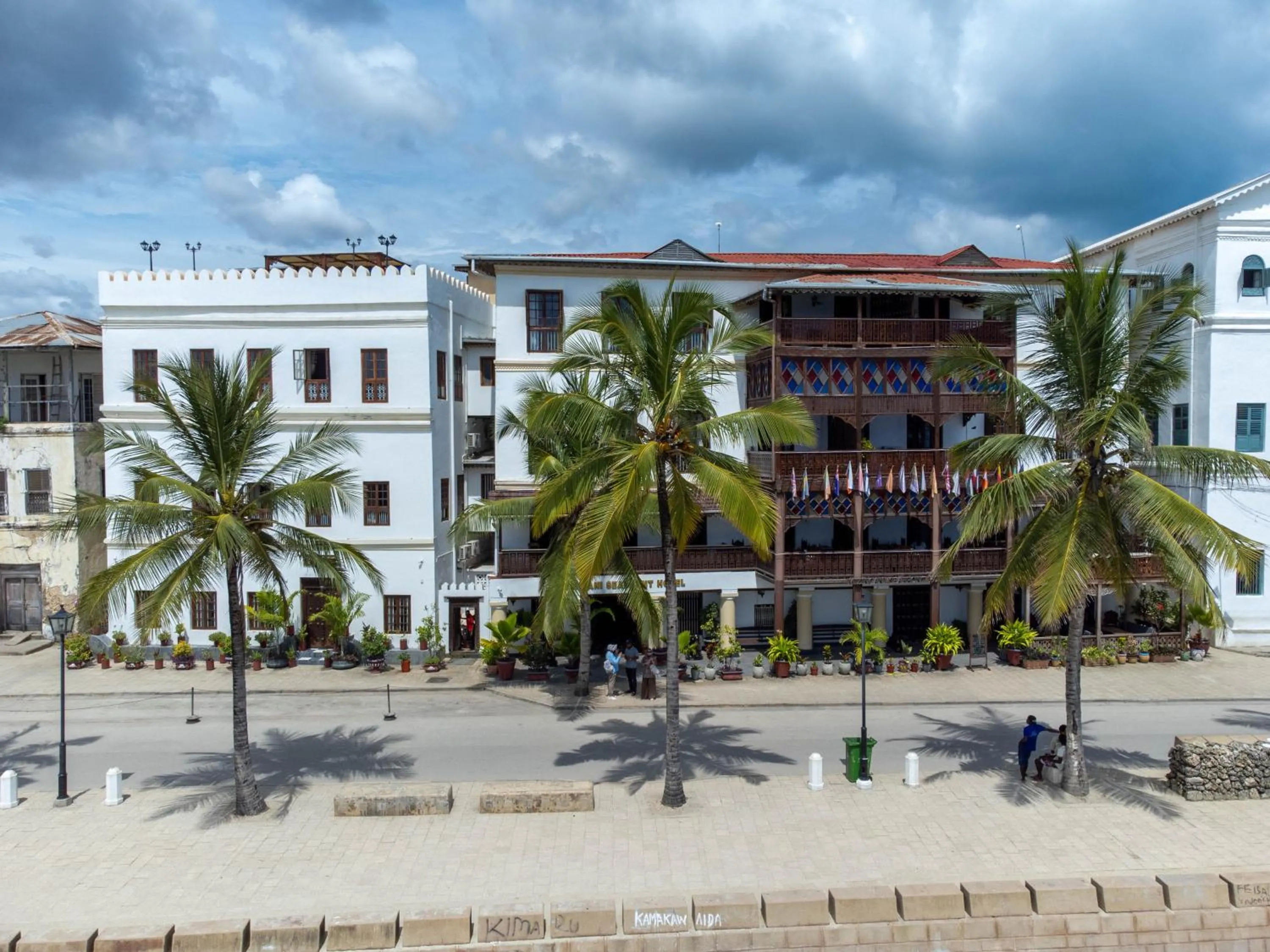 Property building in Mizingani Seafront Hotel