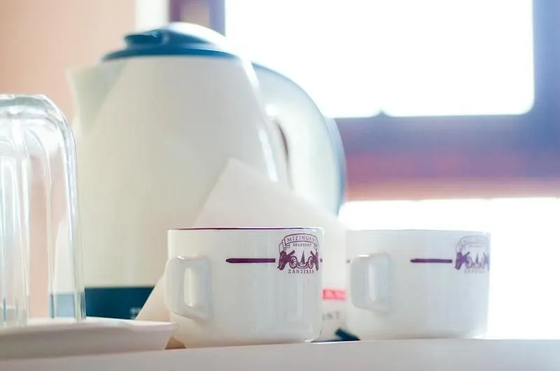 Coffee/tea facilities in Mizingani Seafront Hotel