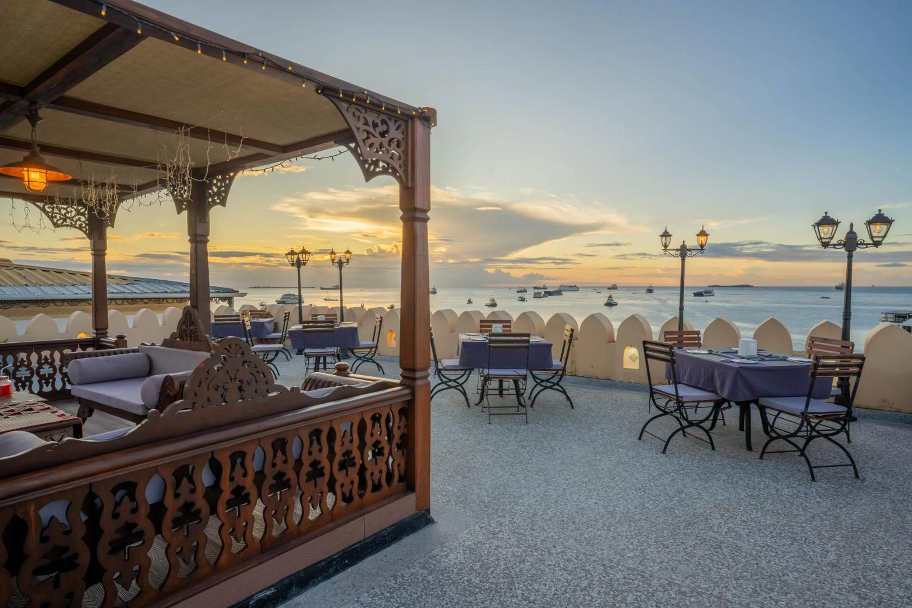 Restaurant/places to eat in Mizingani Seafront Hotel