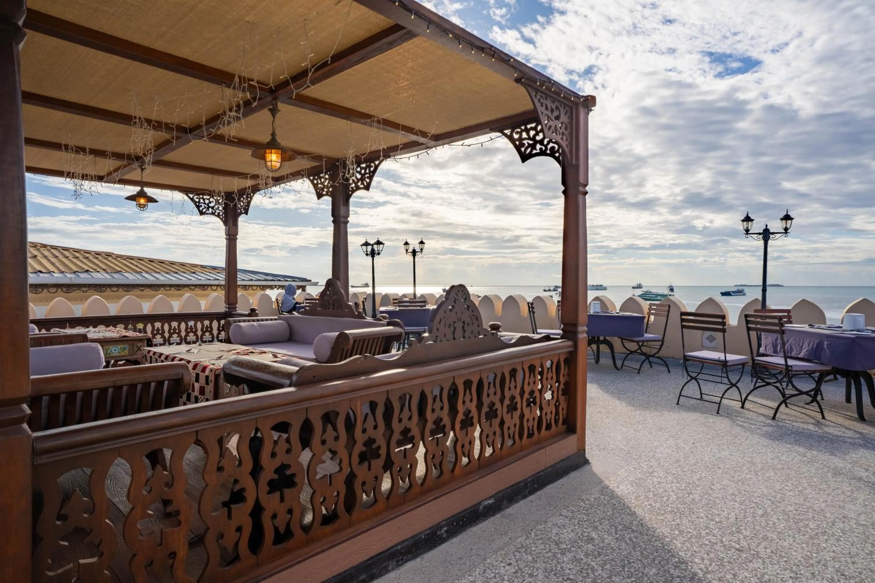 Restaurant/places to eat in Mizingani Seafront Hotel