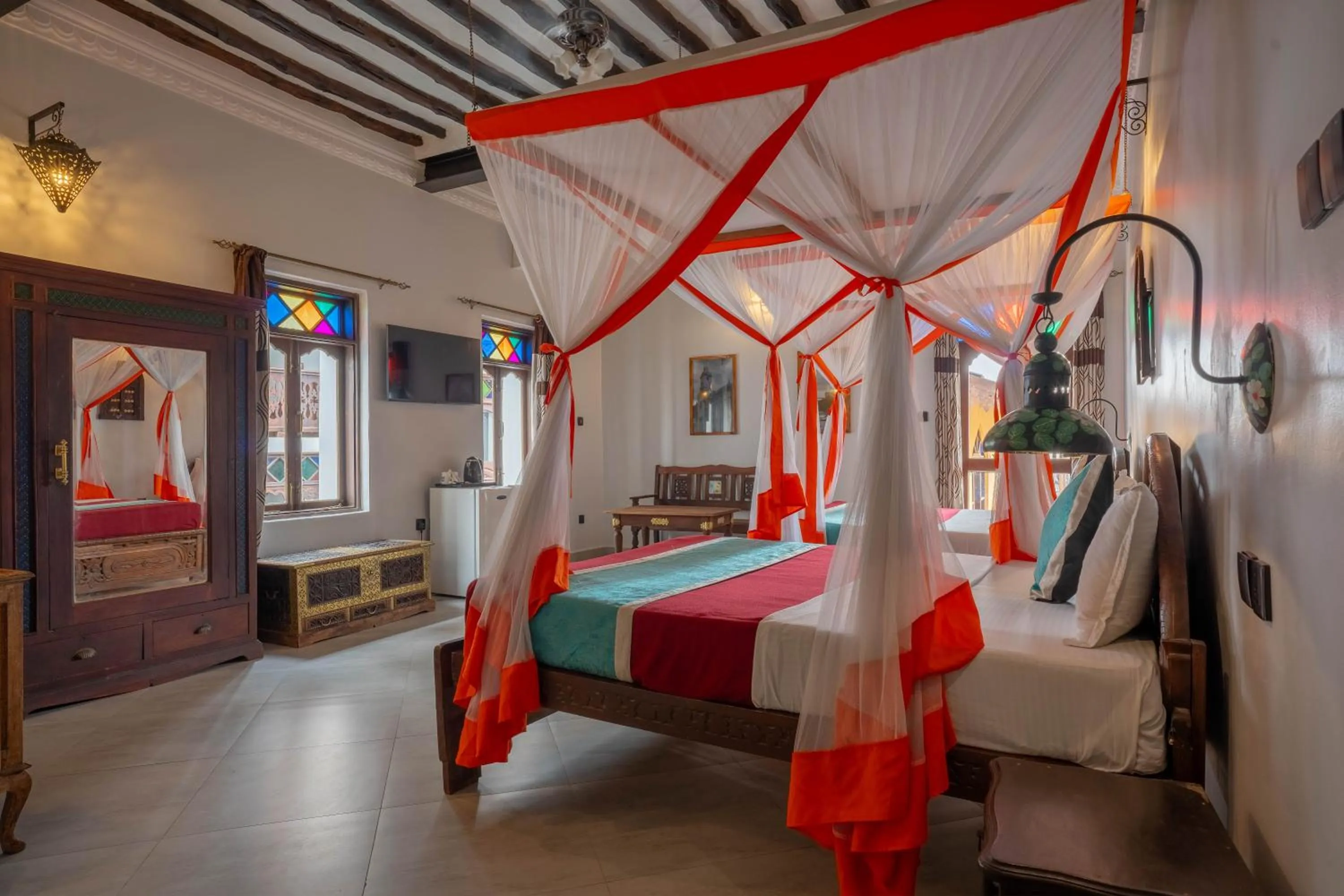 Bedroom, Bed in Mizingani Seafront Hotel