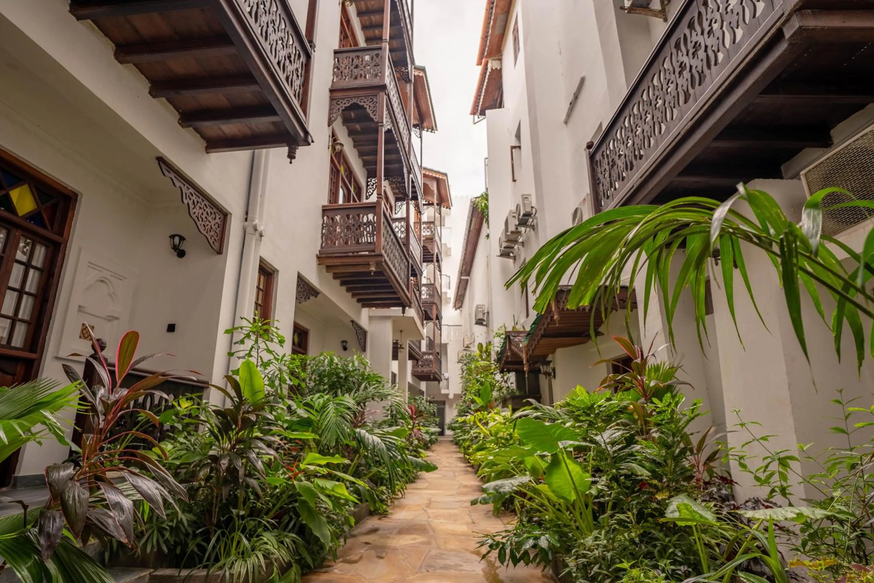 Garden in Mizingani Seafront Hotel