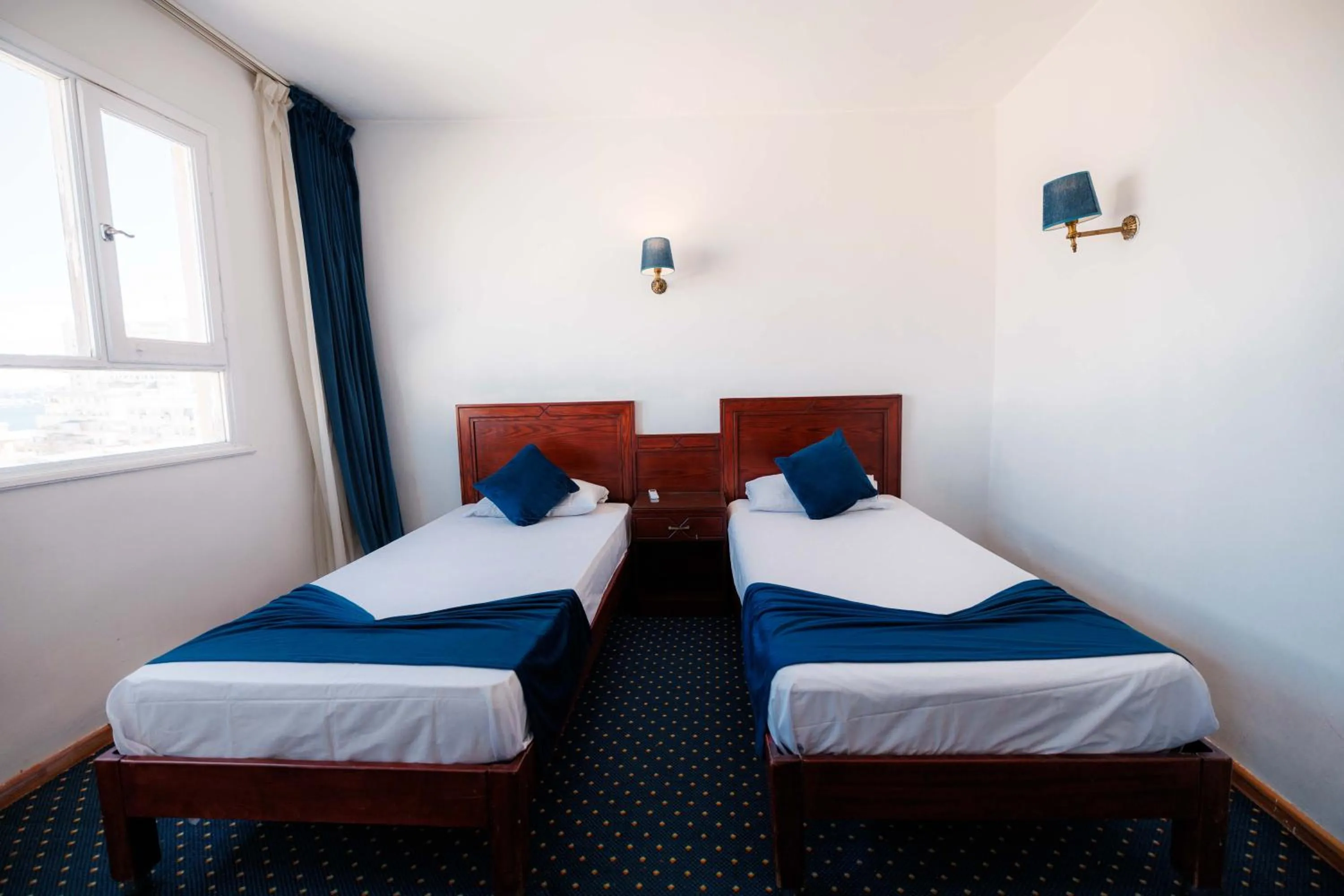 Bed in Amoun Hotel Alexandria