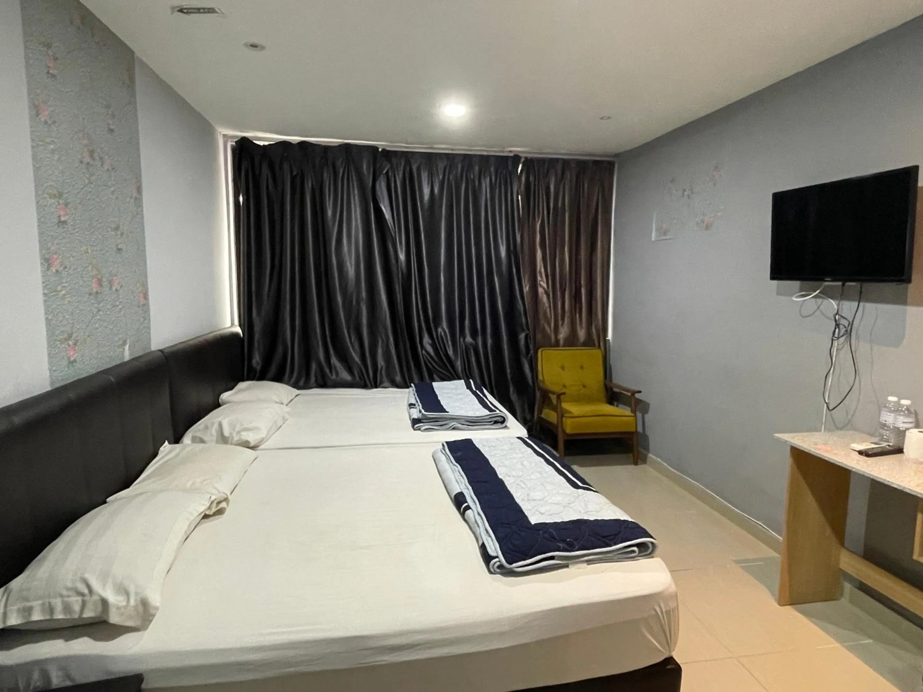 Bed in Hotel Rim Global Subang