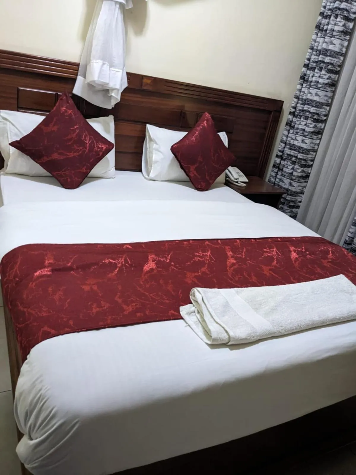 Bed in Epitome Times Hotel