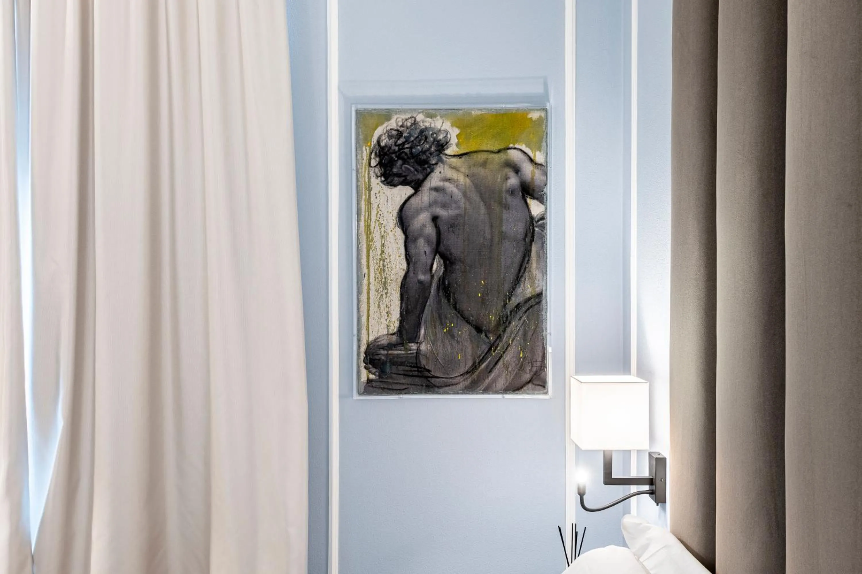 Decorative detail in Glimpse Hotel