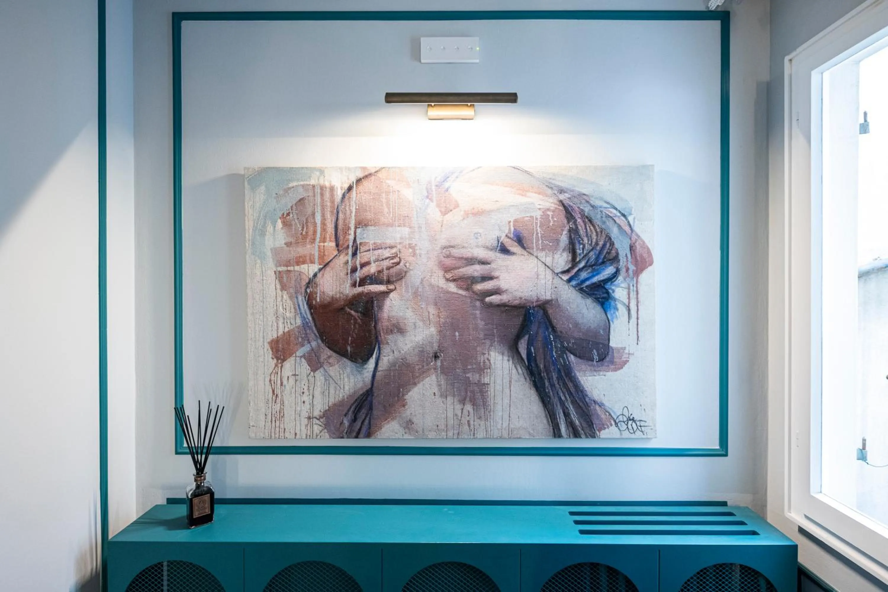 Decorative detail in Glimpse Hotel