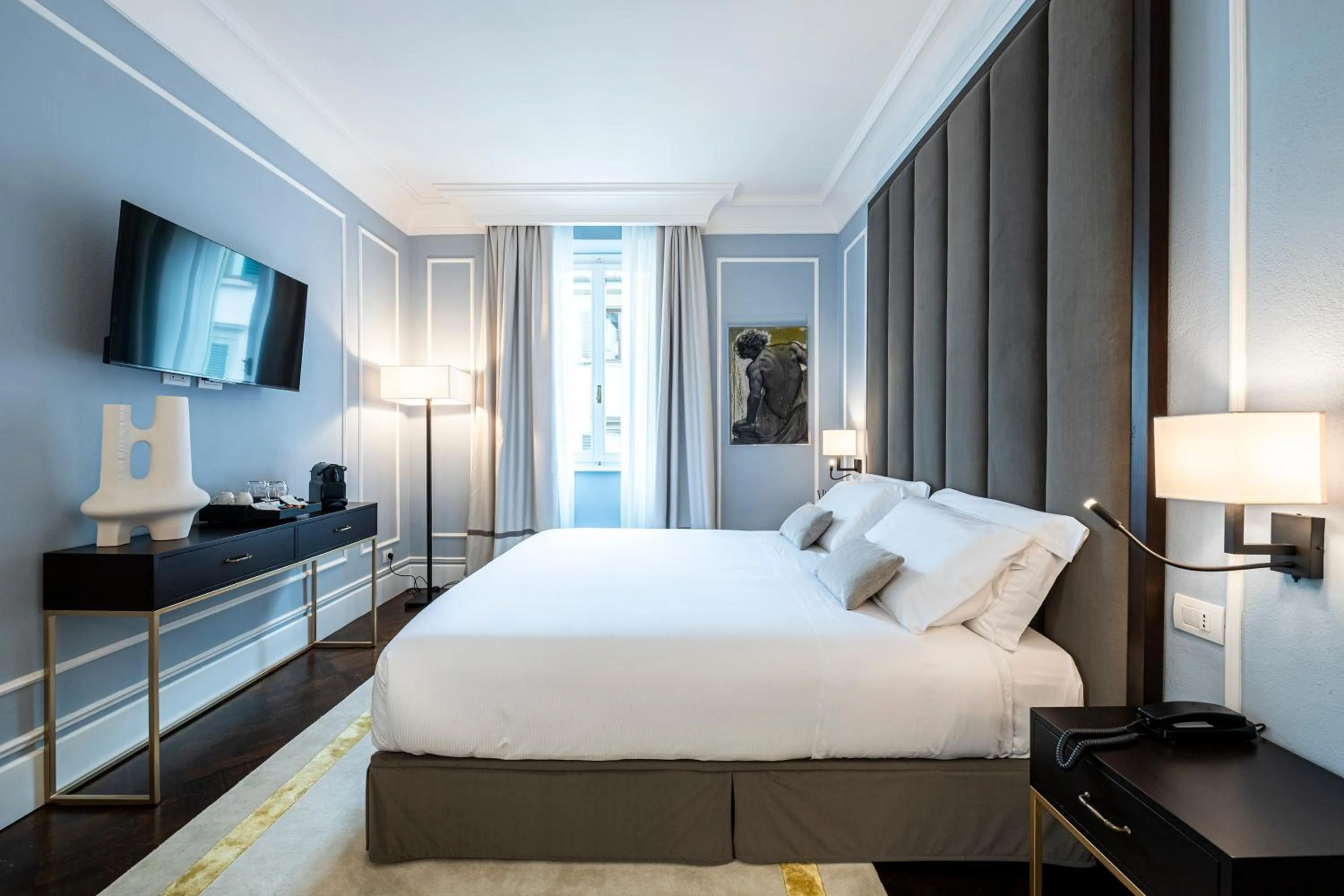 Photo of the whole room, Bed in Glimpse Hotel