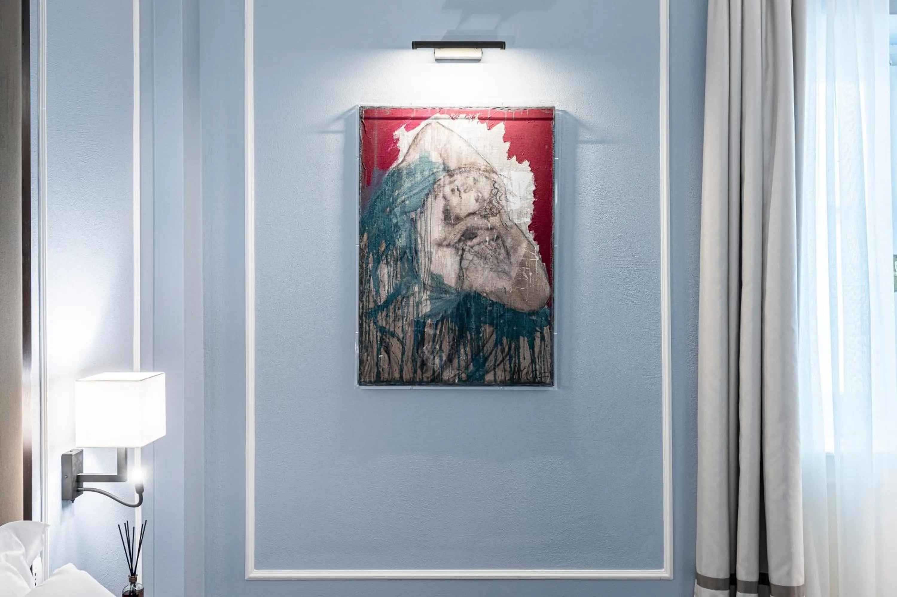 Decorative detail in Glimpse Hotel