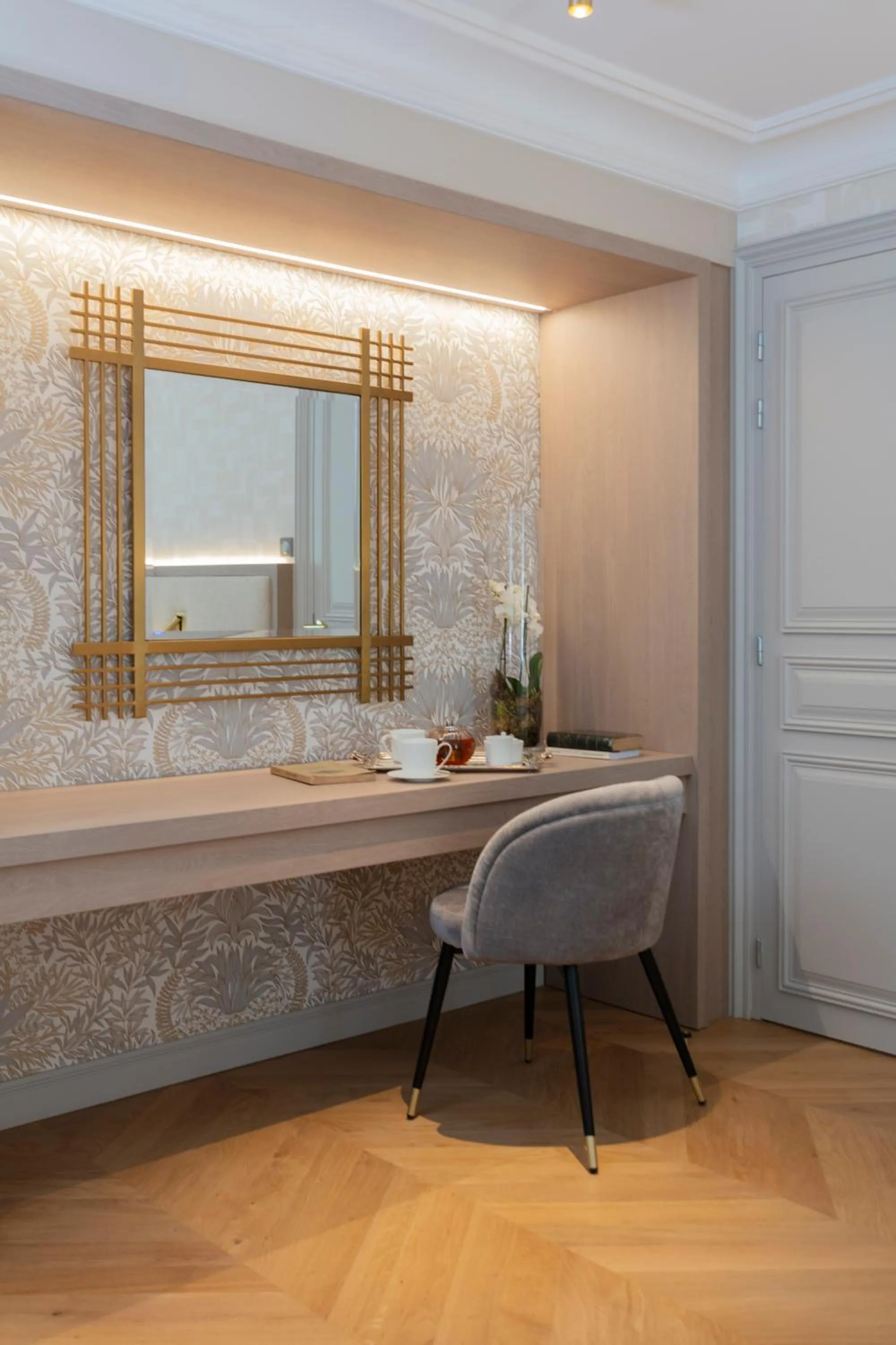 Decorative detail in Le Clos Alice