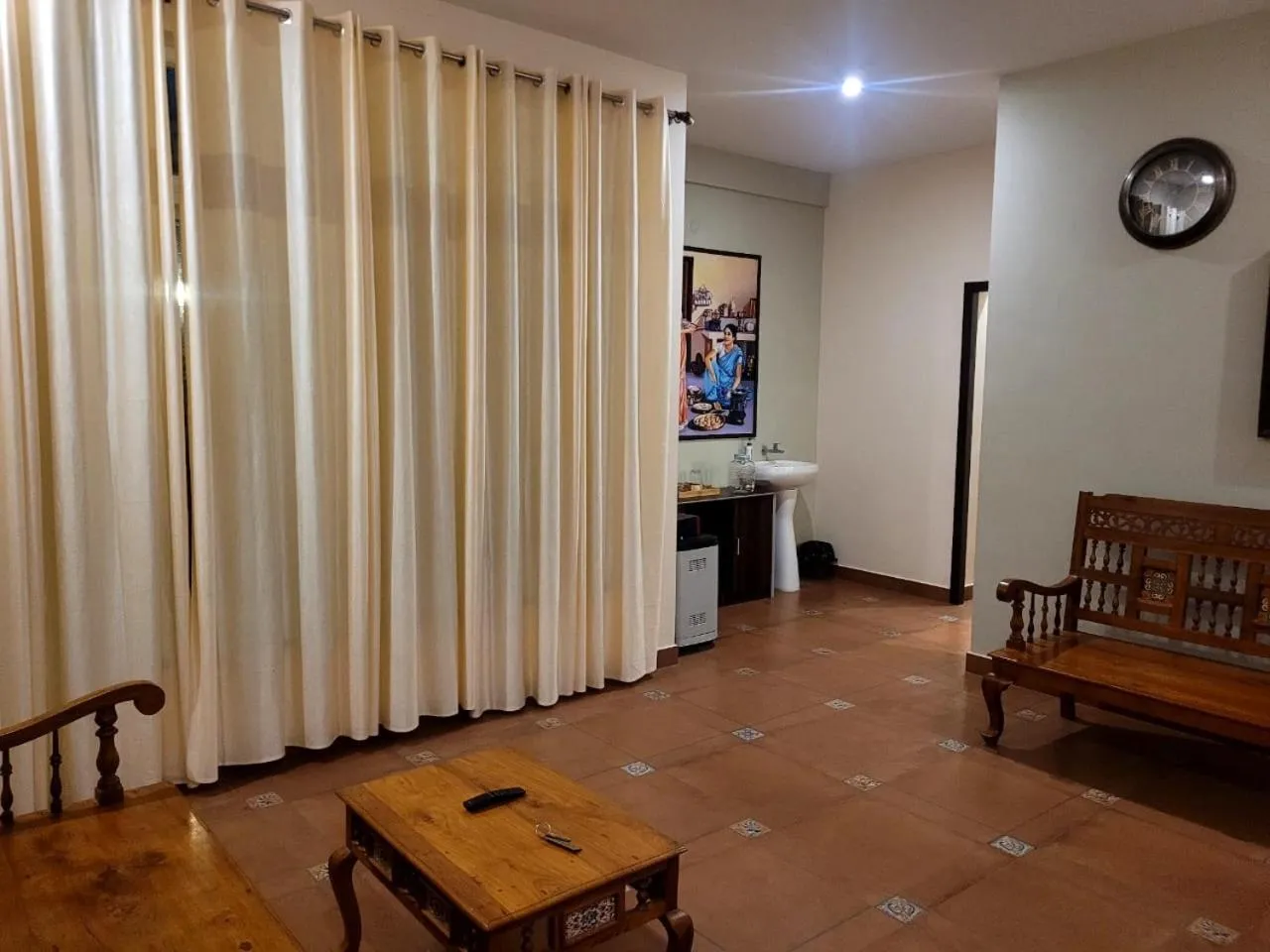Living room in Ponni Homestay Kumbakonam