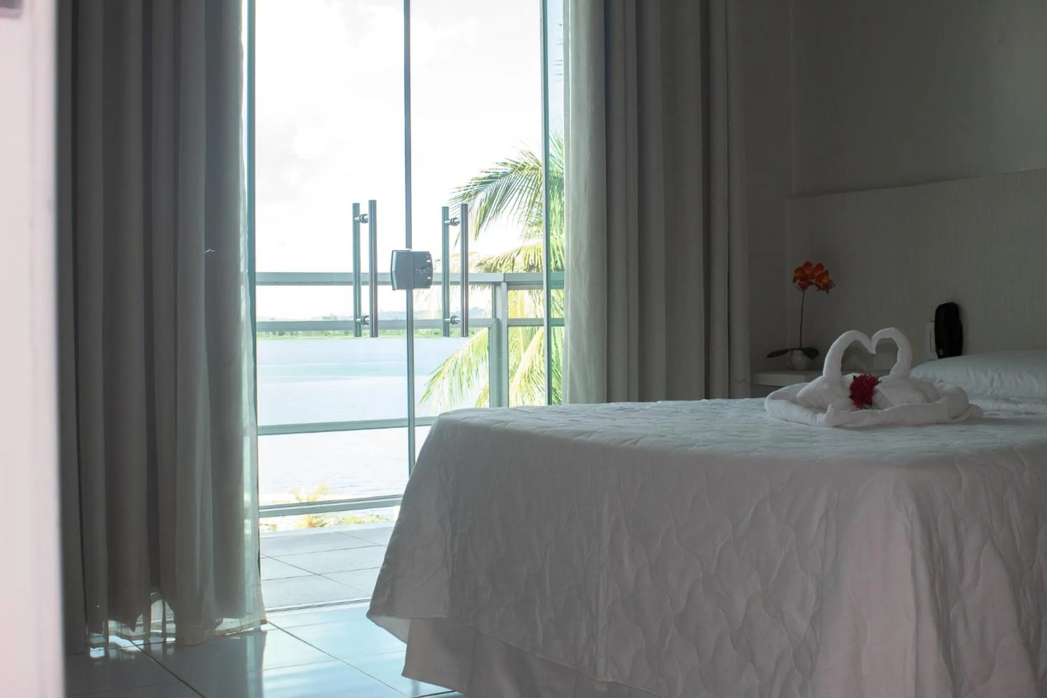 Bed in Xingu Praia Hotel