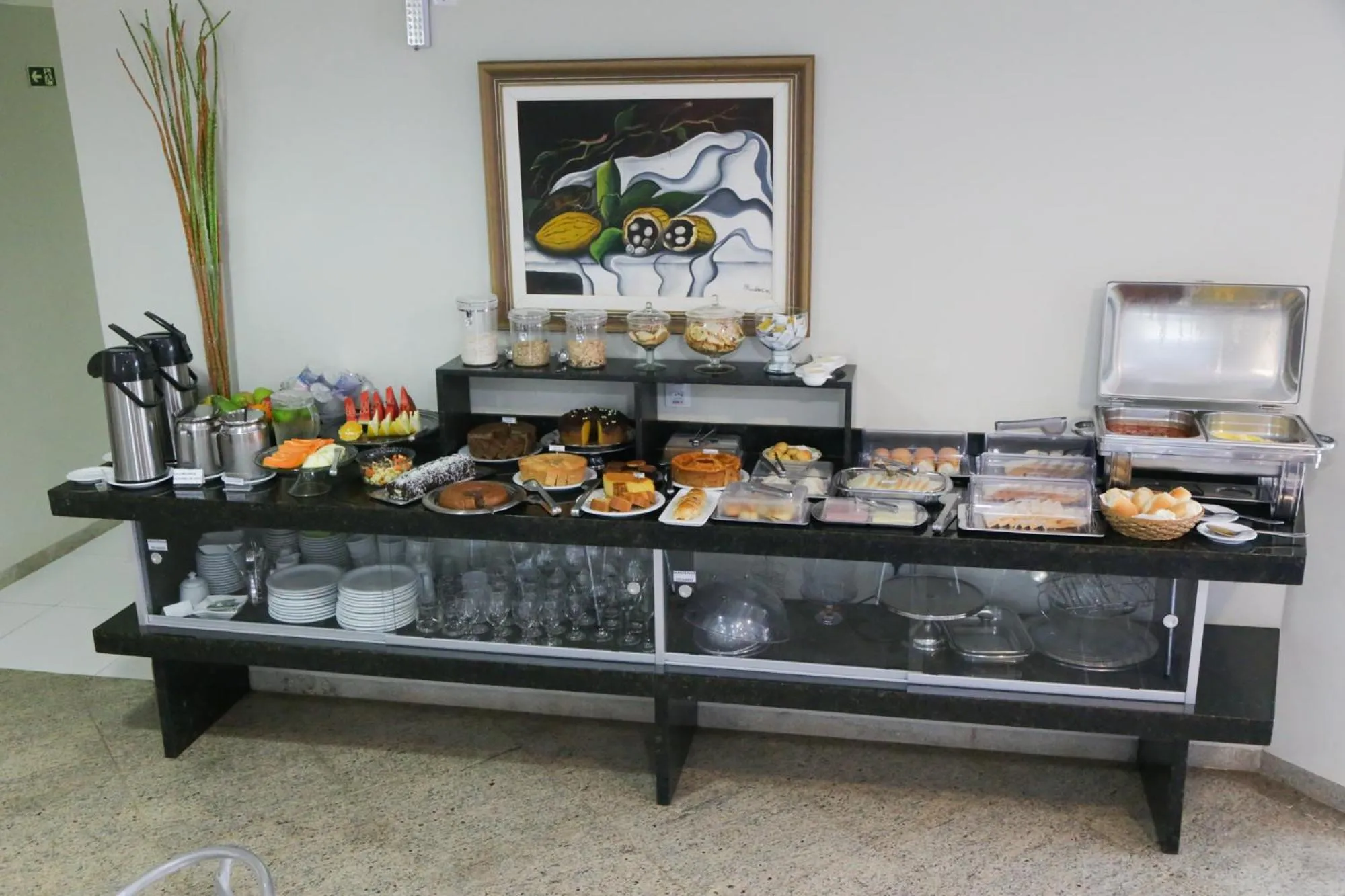 Buffet breakfast in Xingu Praia Hotel
