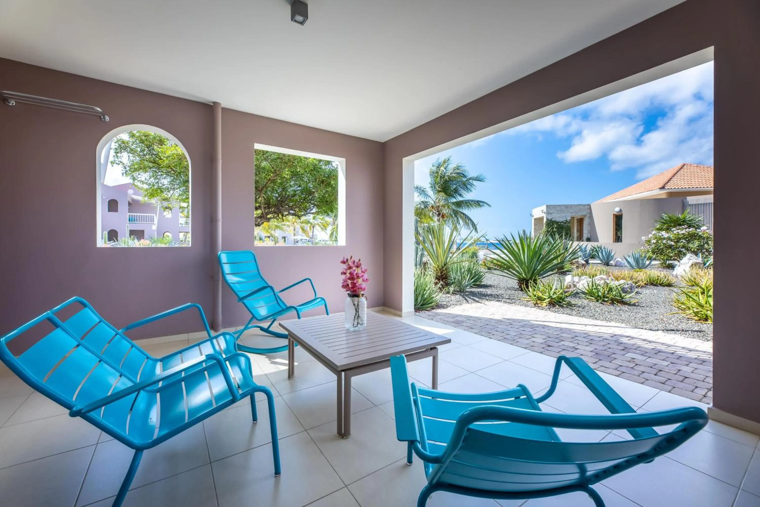 Garden View Deluxe Suite in Coral Estate Luxury Resort