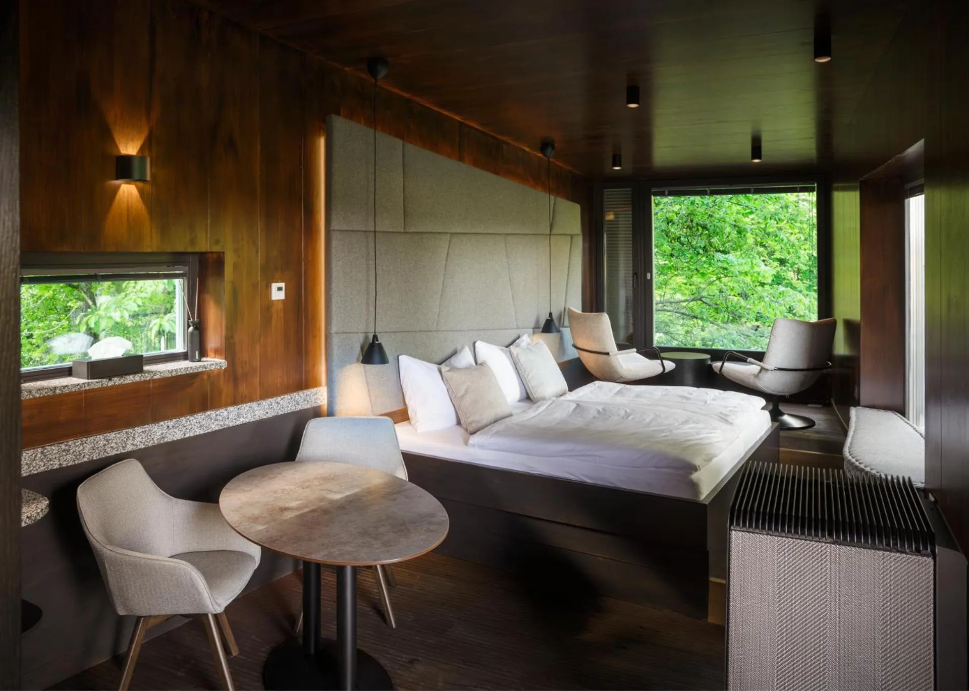 Bed in edelførst Baumhäuser