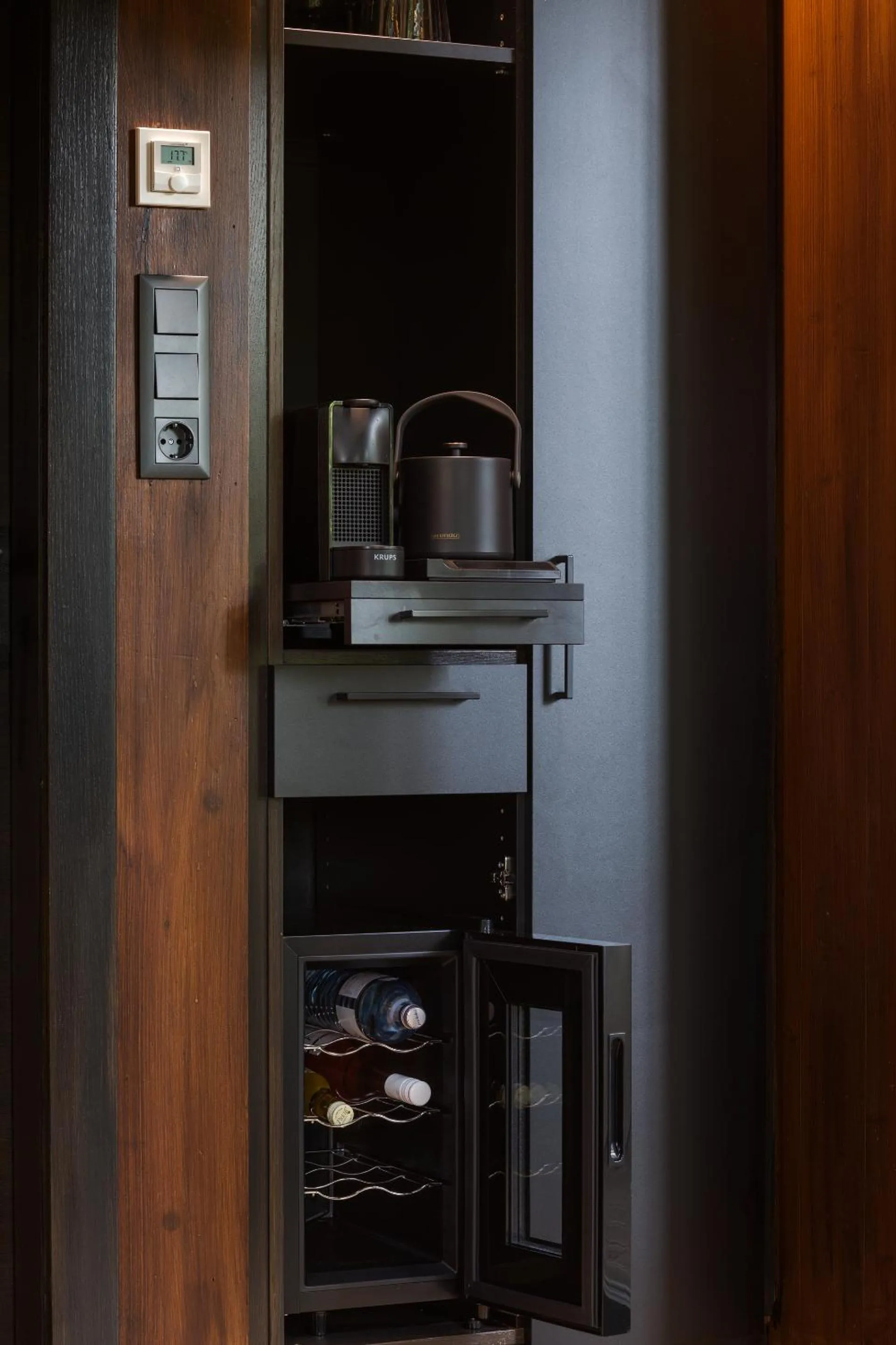 Coffee/tea facilities in edelførst Baumhäuser