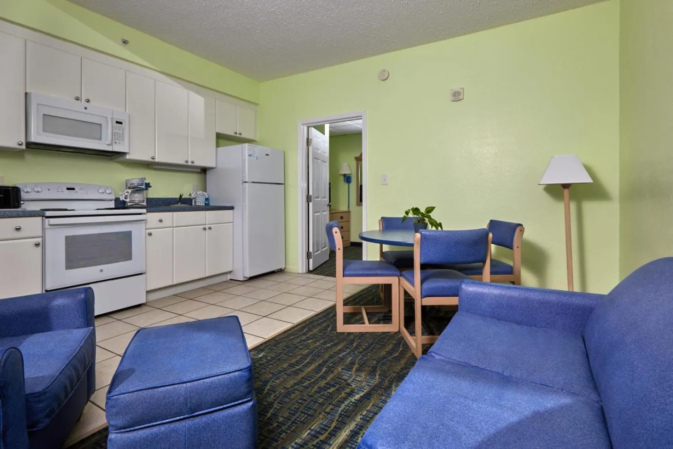 Kitchen or kitchenette in Palmetto Beachfront Hotel, a By The Sea Resort