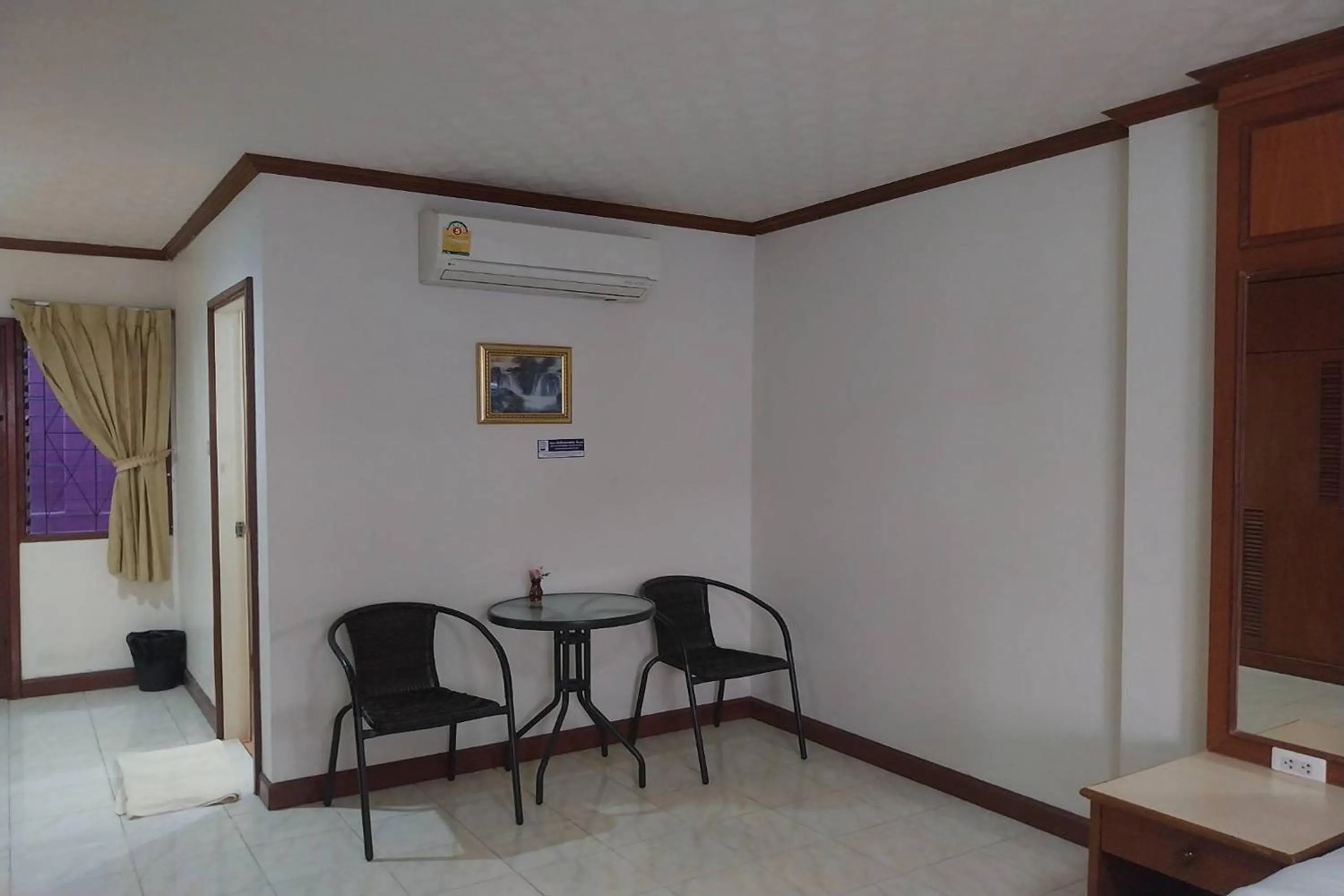 Seating area in PF Resort