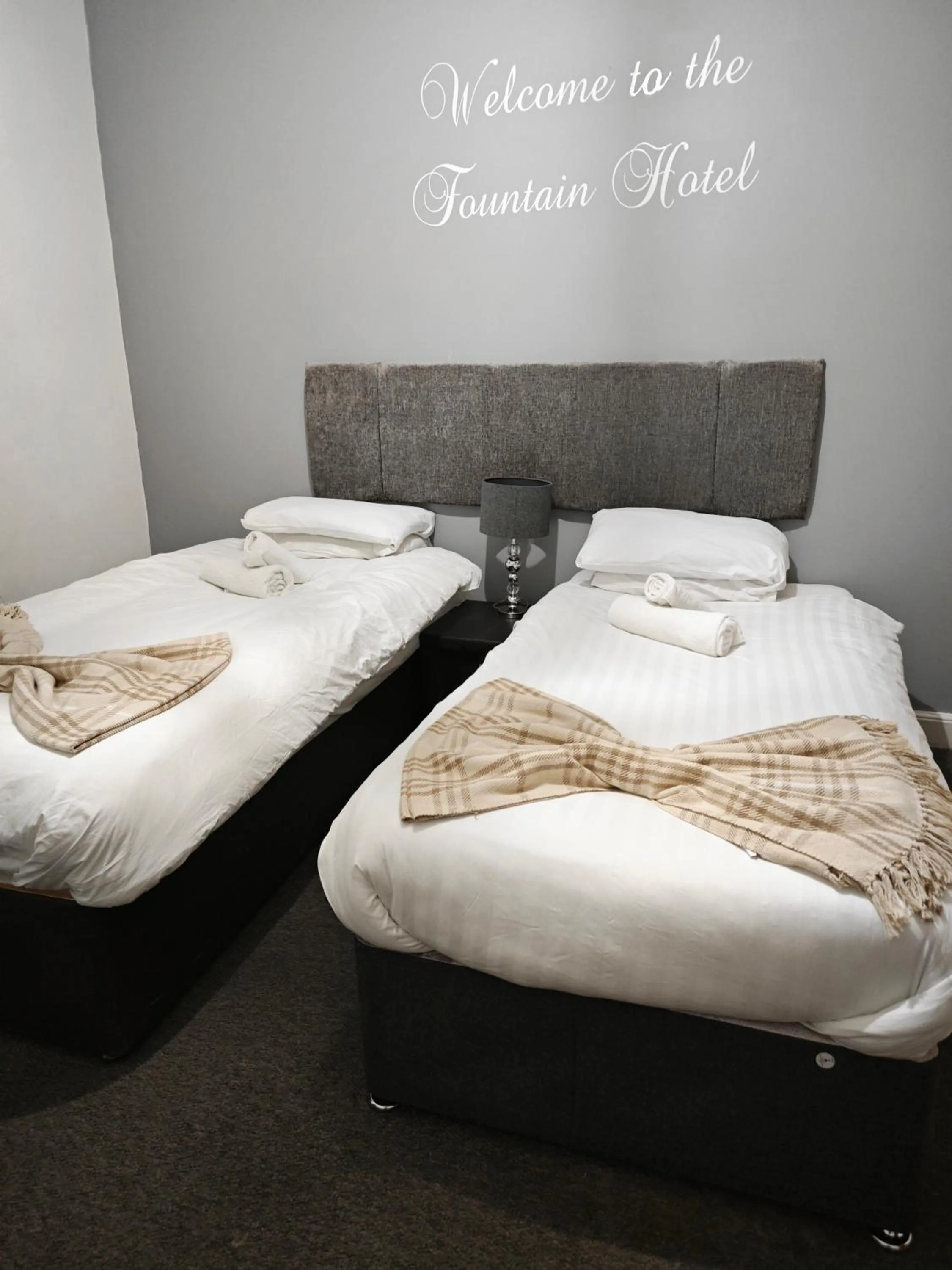 Twin Room with Bathroom - single occupancy in The Fountain Hotel
