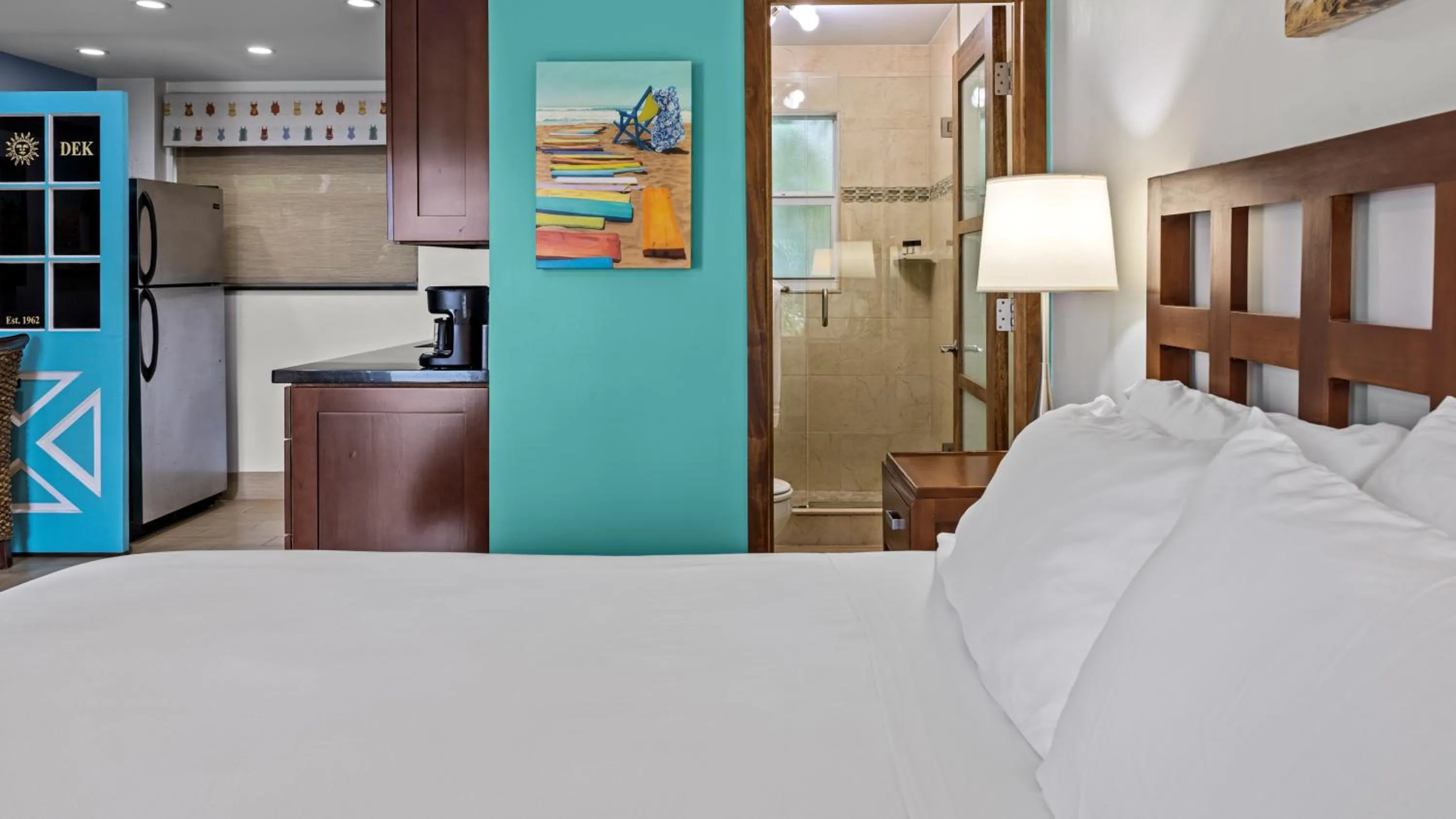 Bed in Sun Dek Beach House