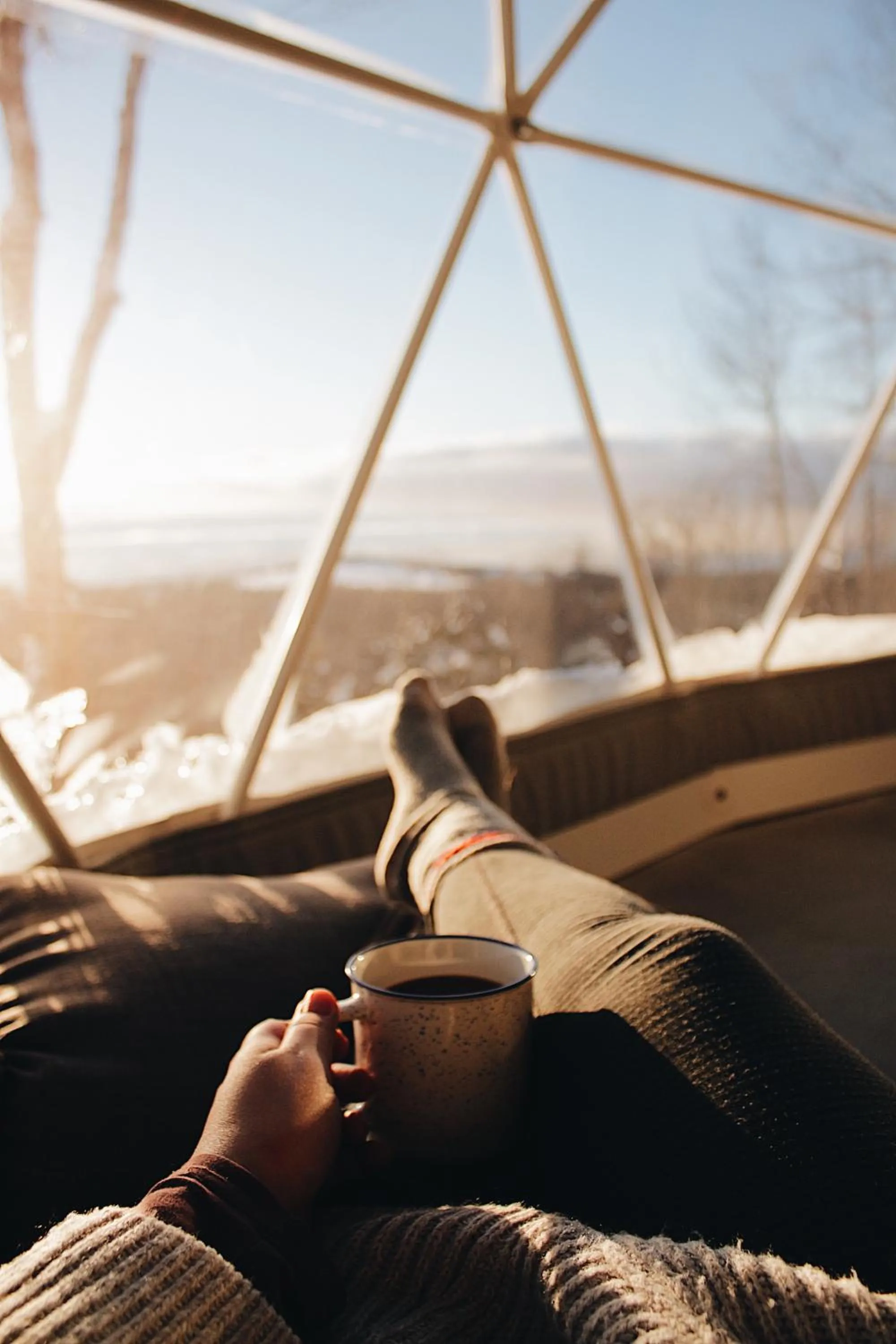 Natural landscape in Dômes Charlevoix