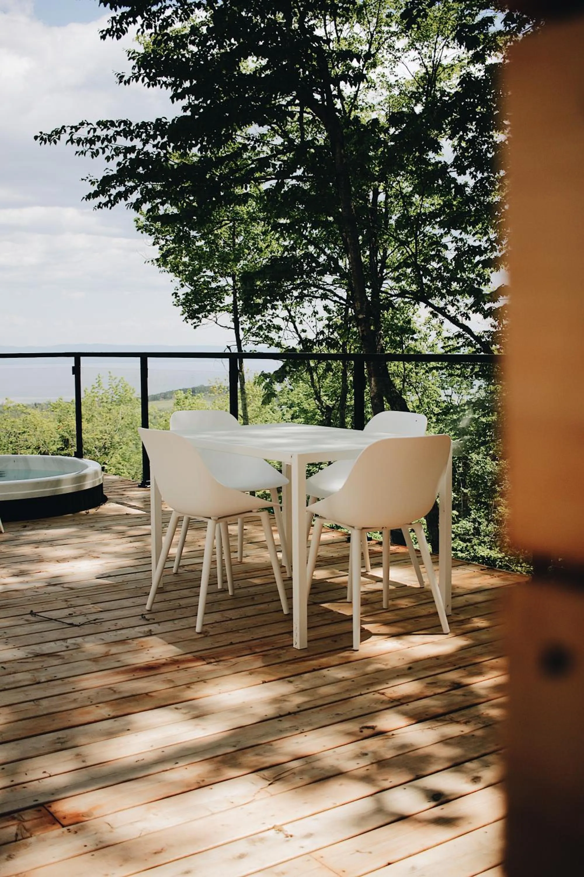 Patio in Dômes Charlevoix