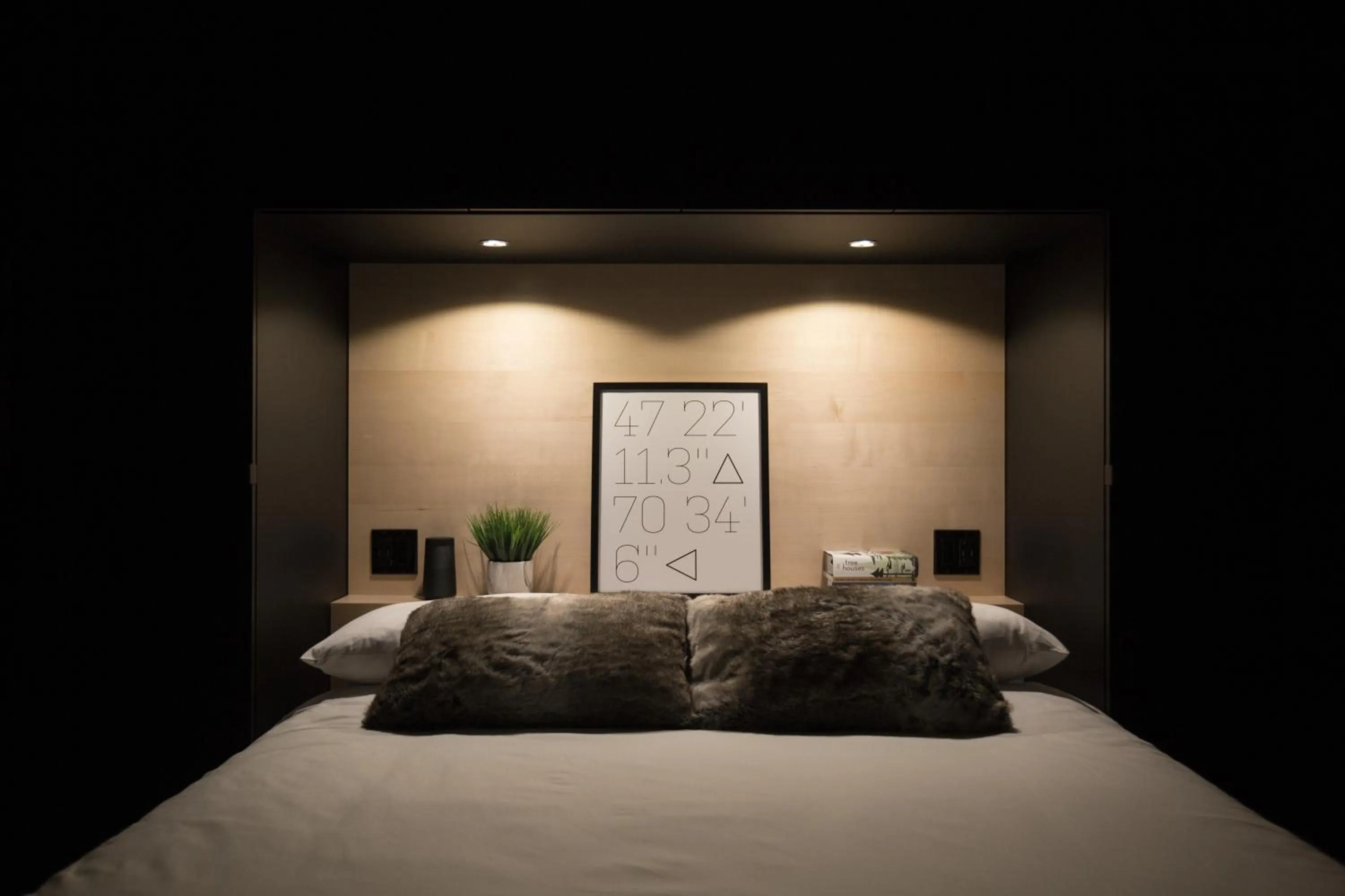 Bed in Dômes Charlevoix