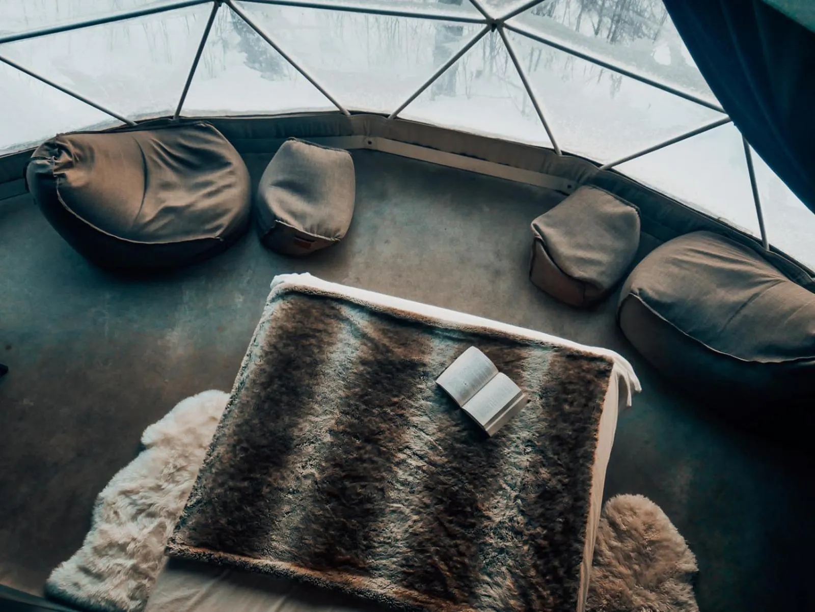 Bed in Dômes Charlevoix