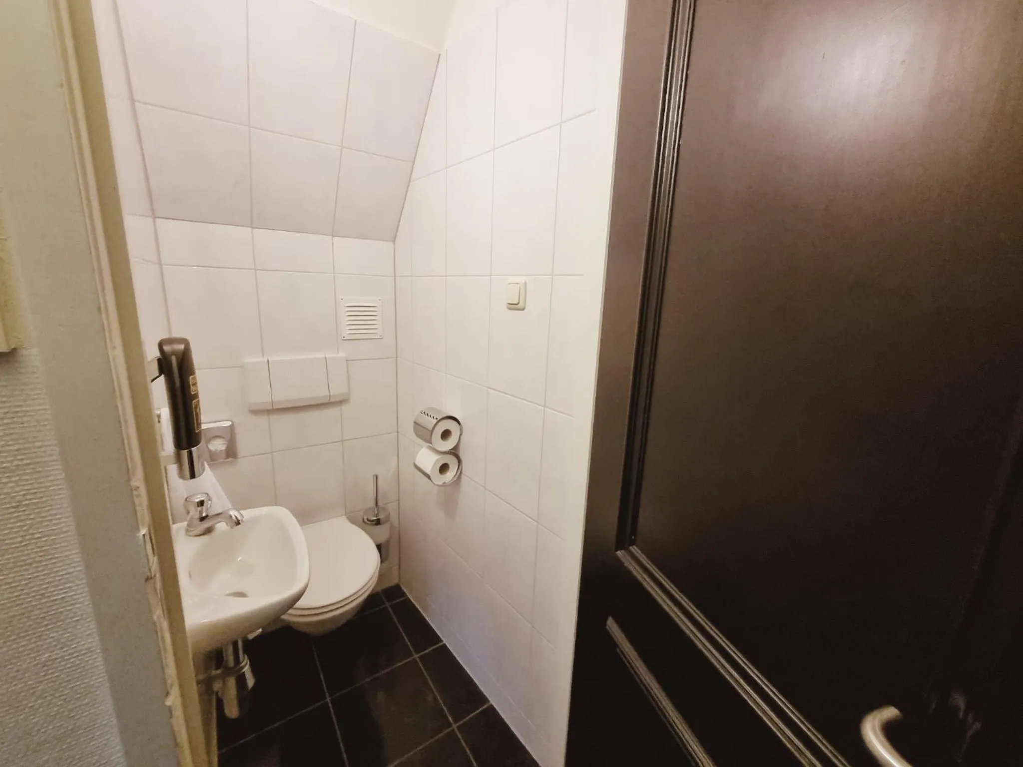 Toilet in Hotel Kasteel Doenrade