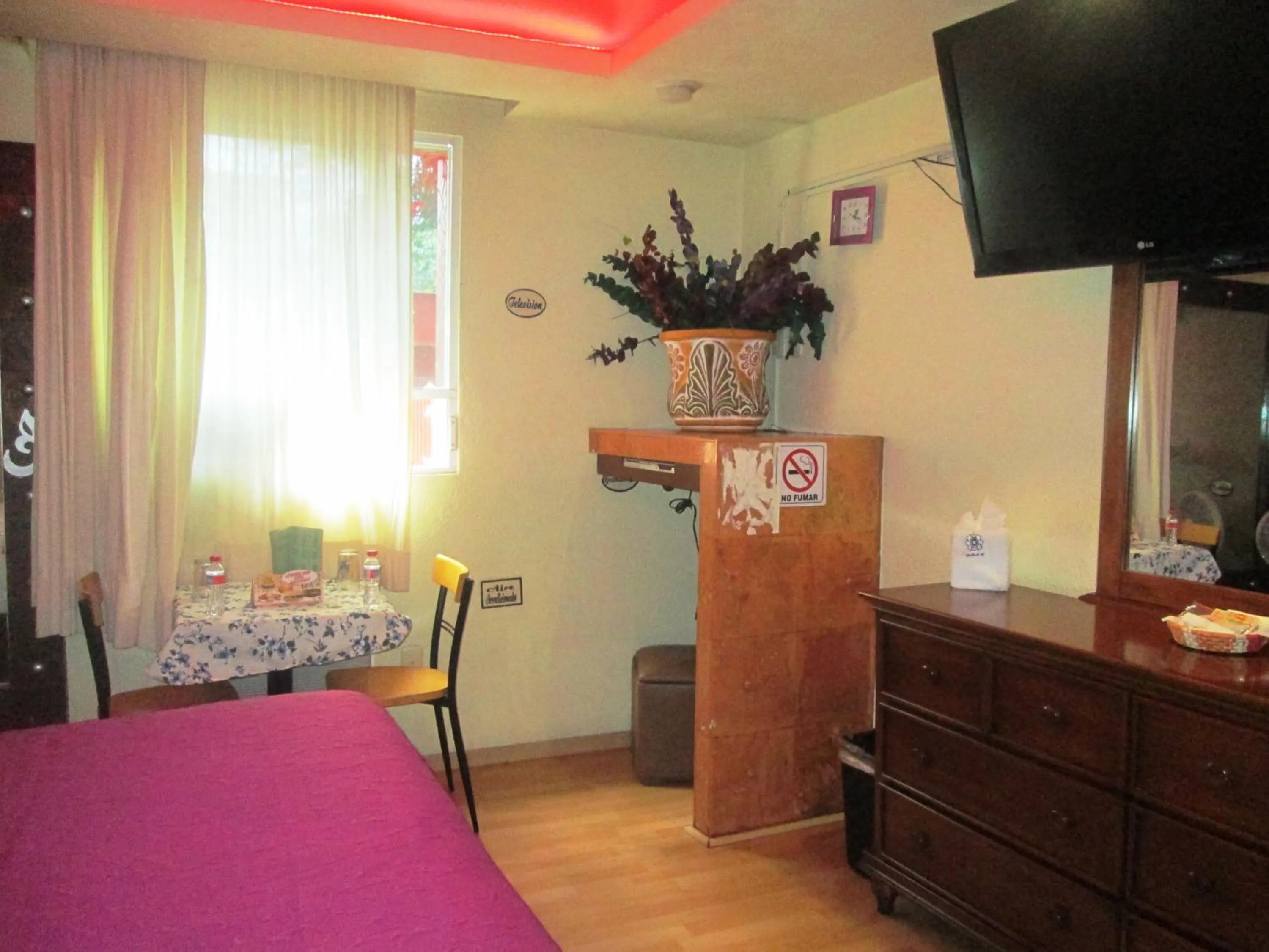 Bed in Hotel Real Azteca