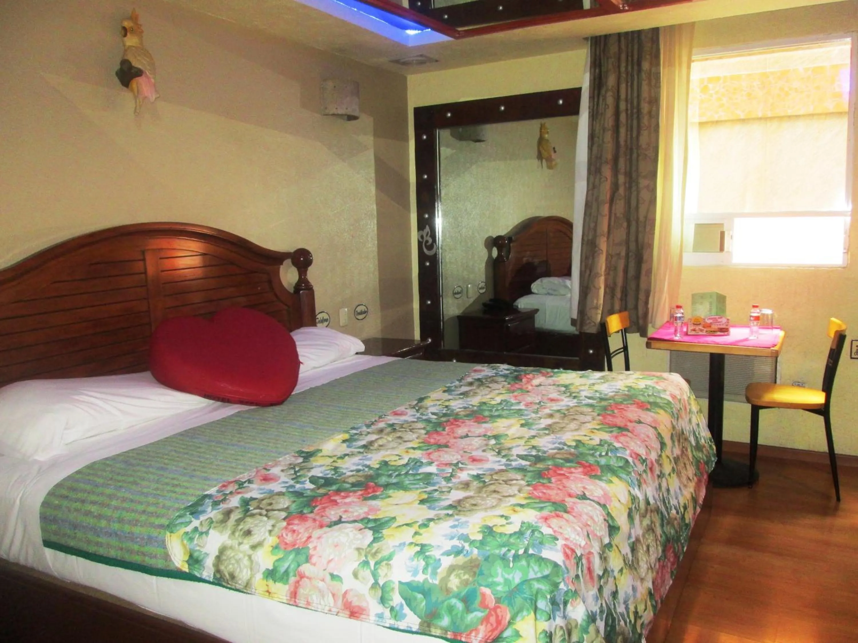 Bed in Hotel Real Azteca